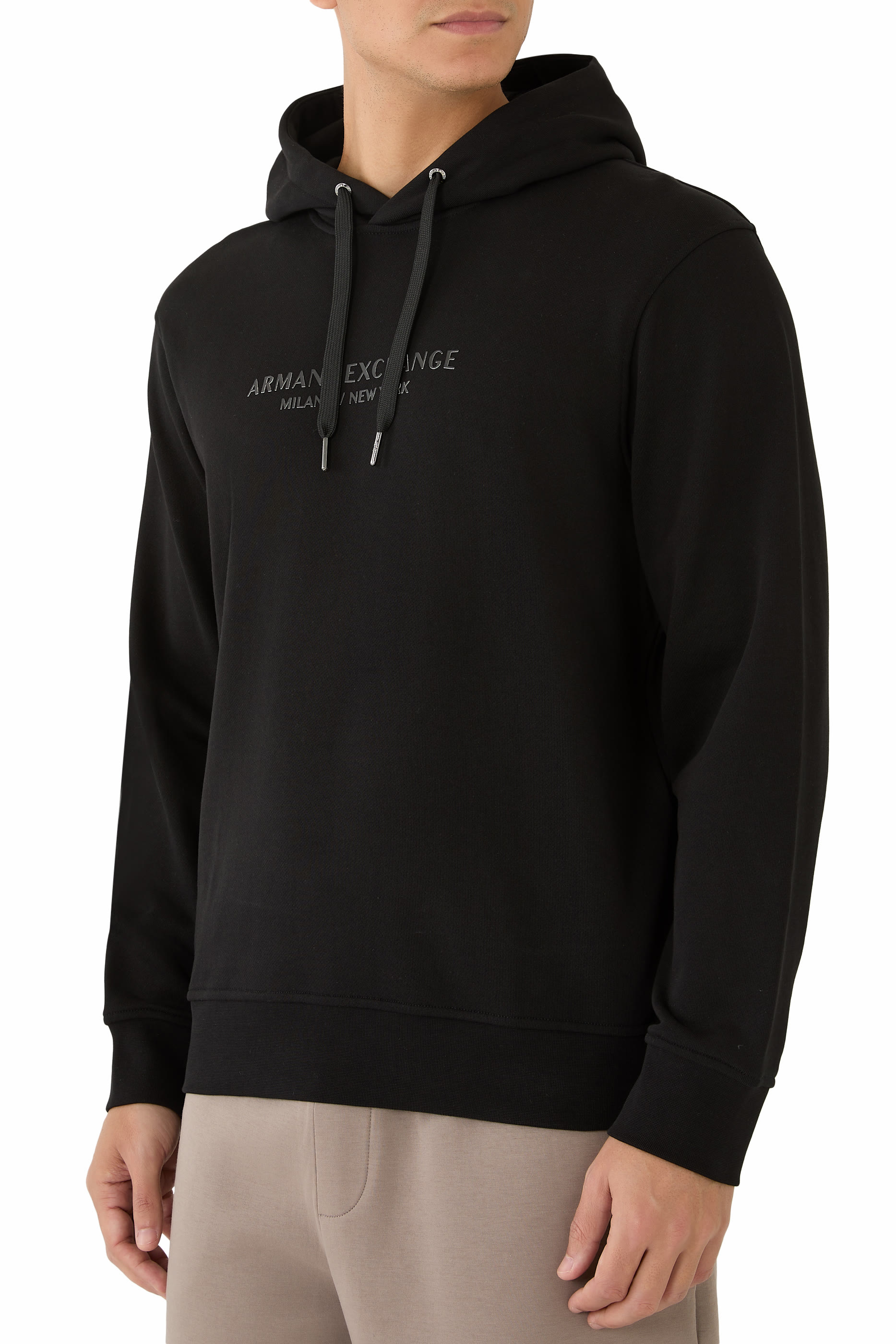 AX Logo Hoodie Sweatshirt