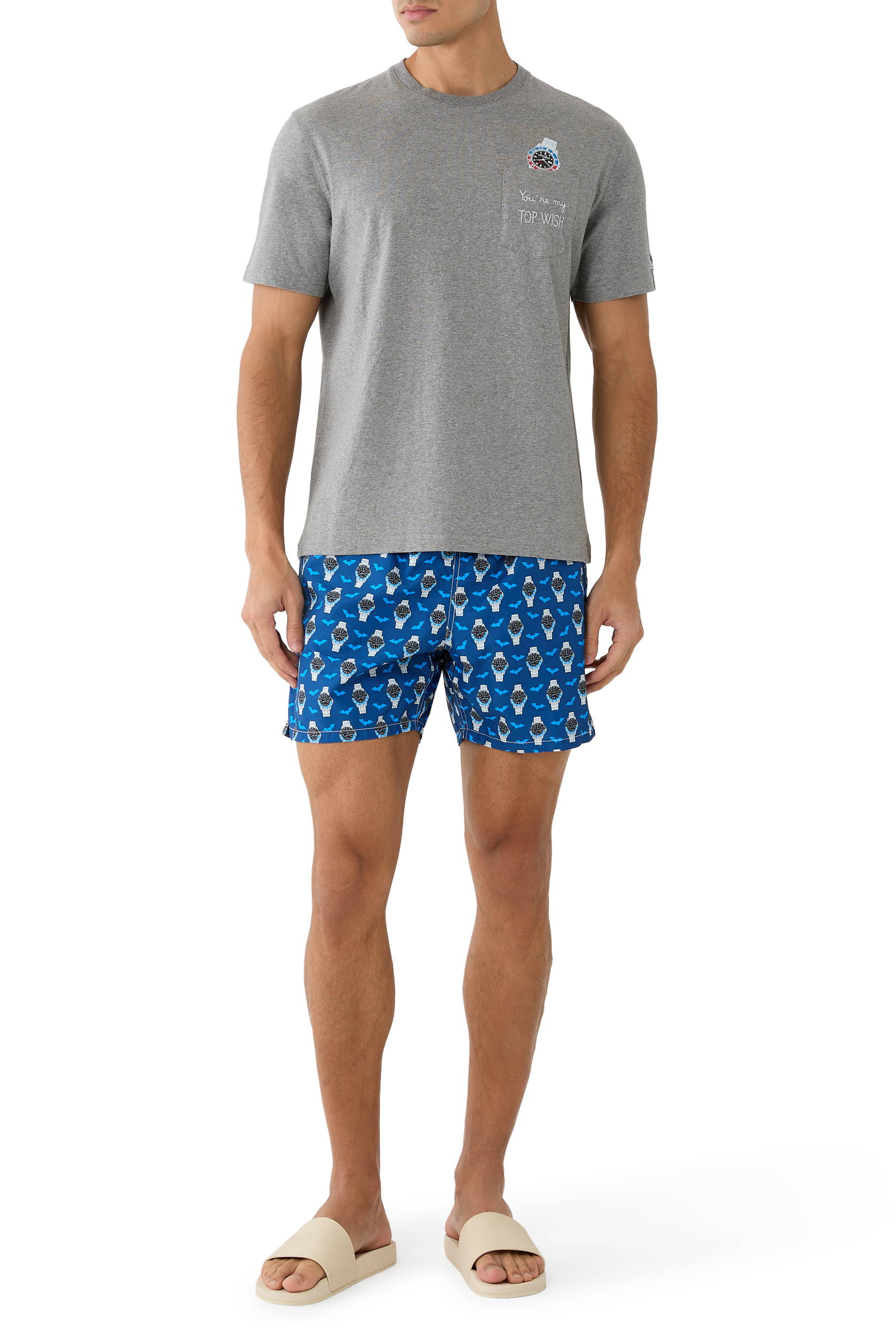 Connor Watch Print T-Shirt