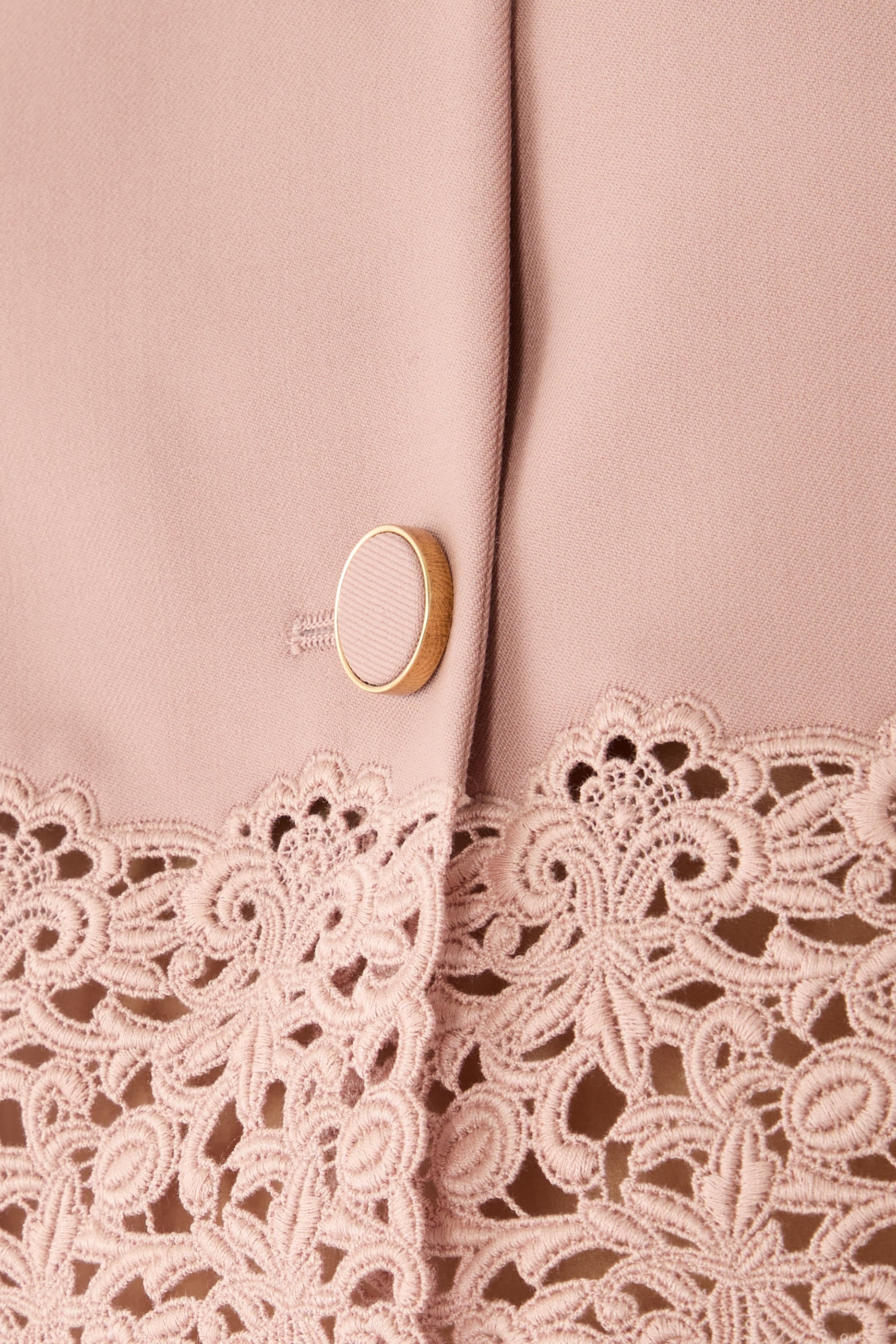 Cropped Gabardine Jacket