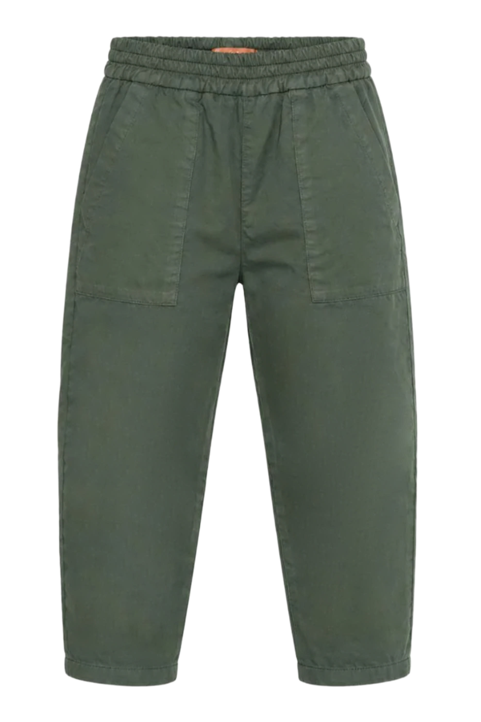 Kids Cotton Logo Pants