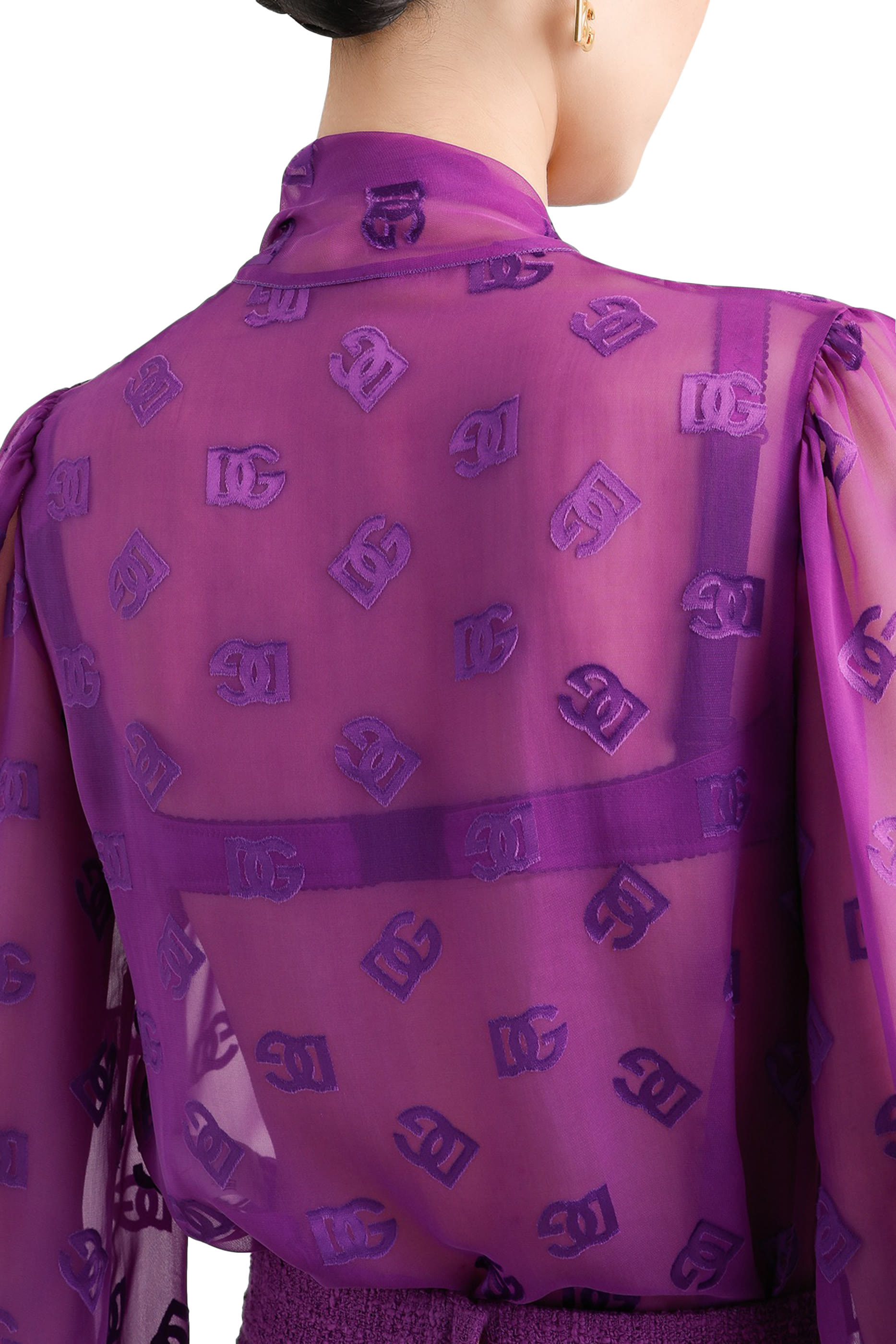 DG All-Over Logo Blouse