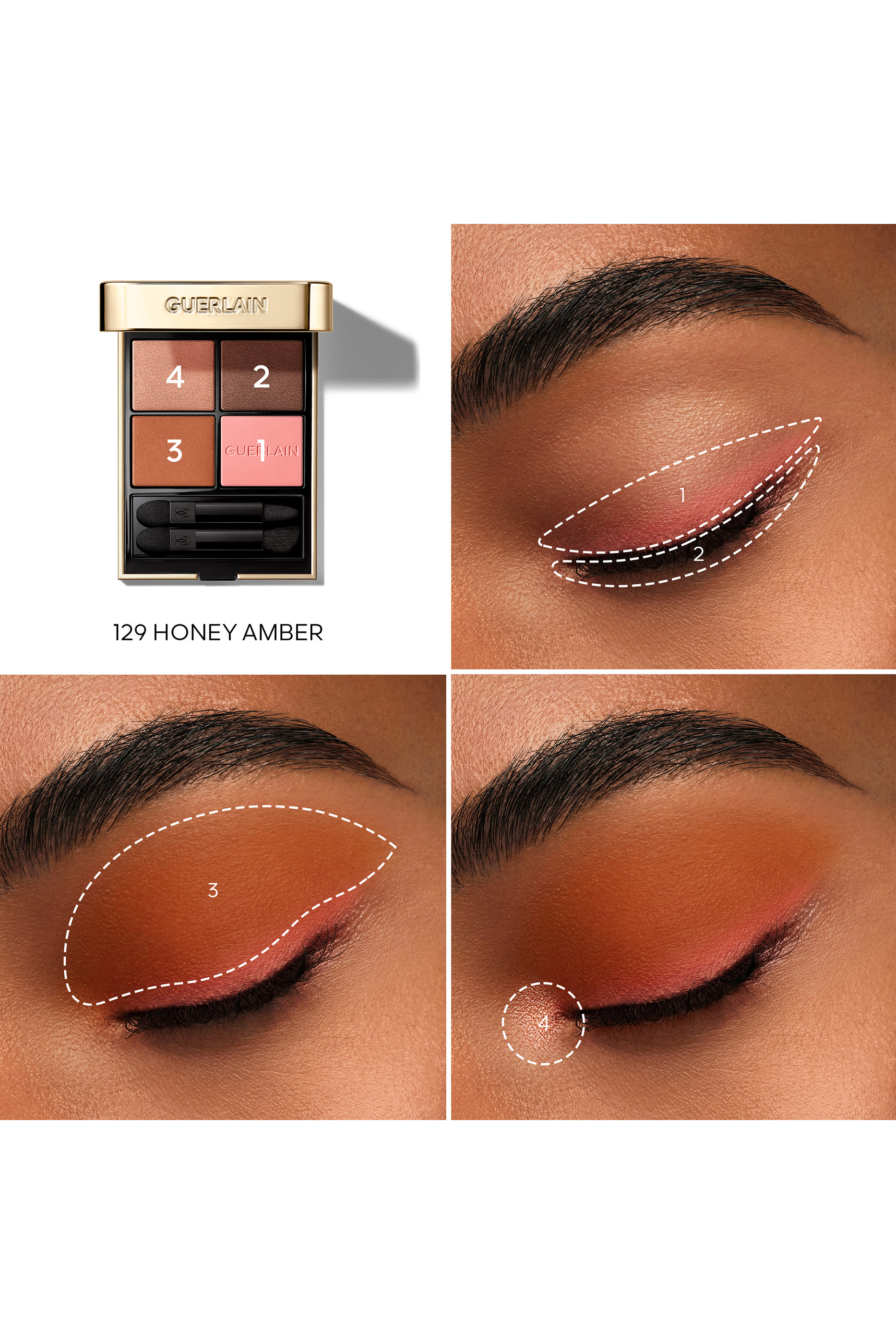 Ombres G Eyeshadow Quad, 6g