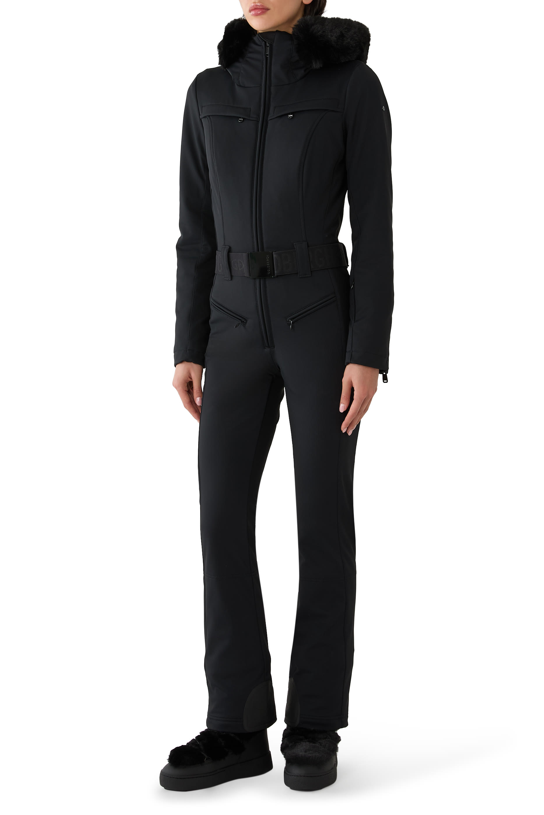 Parry Faux Border Ski Suit 