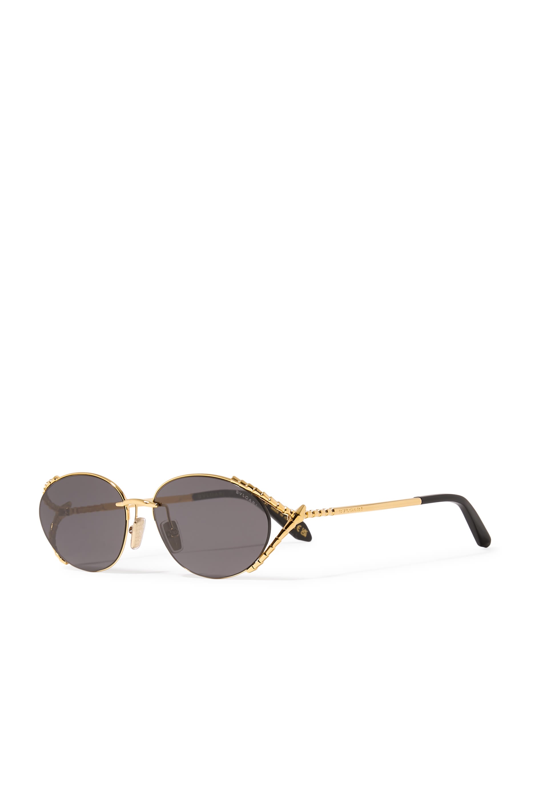 Serpenti Viper Oval Sunglasses