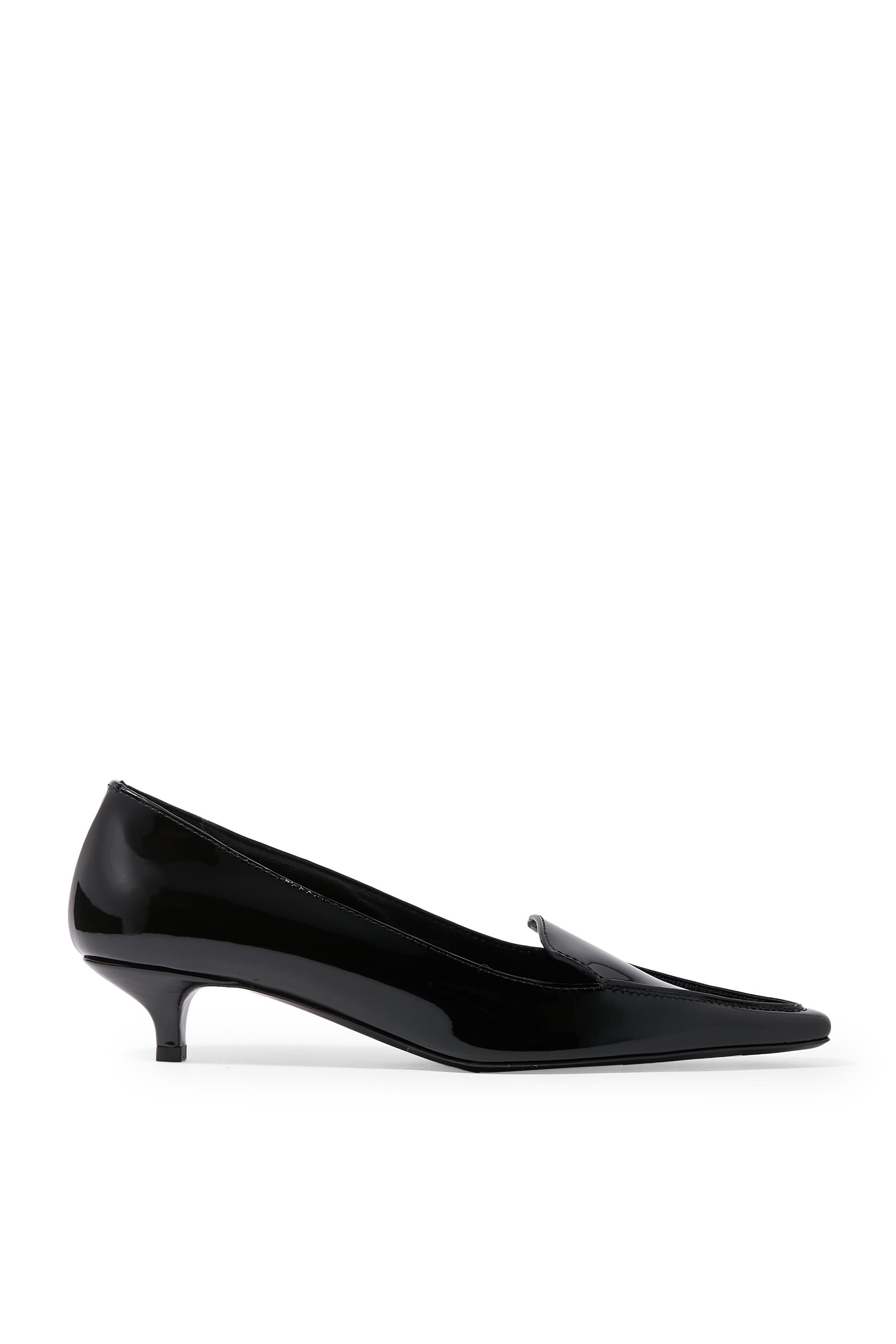 Patent Loafer Pumps