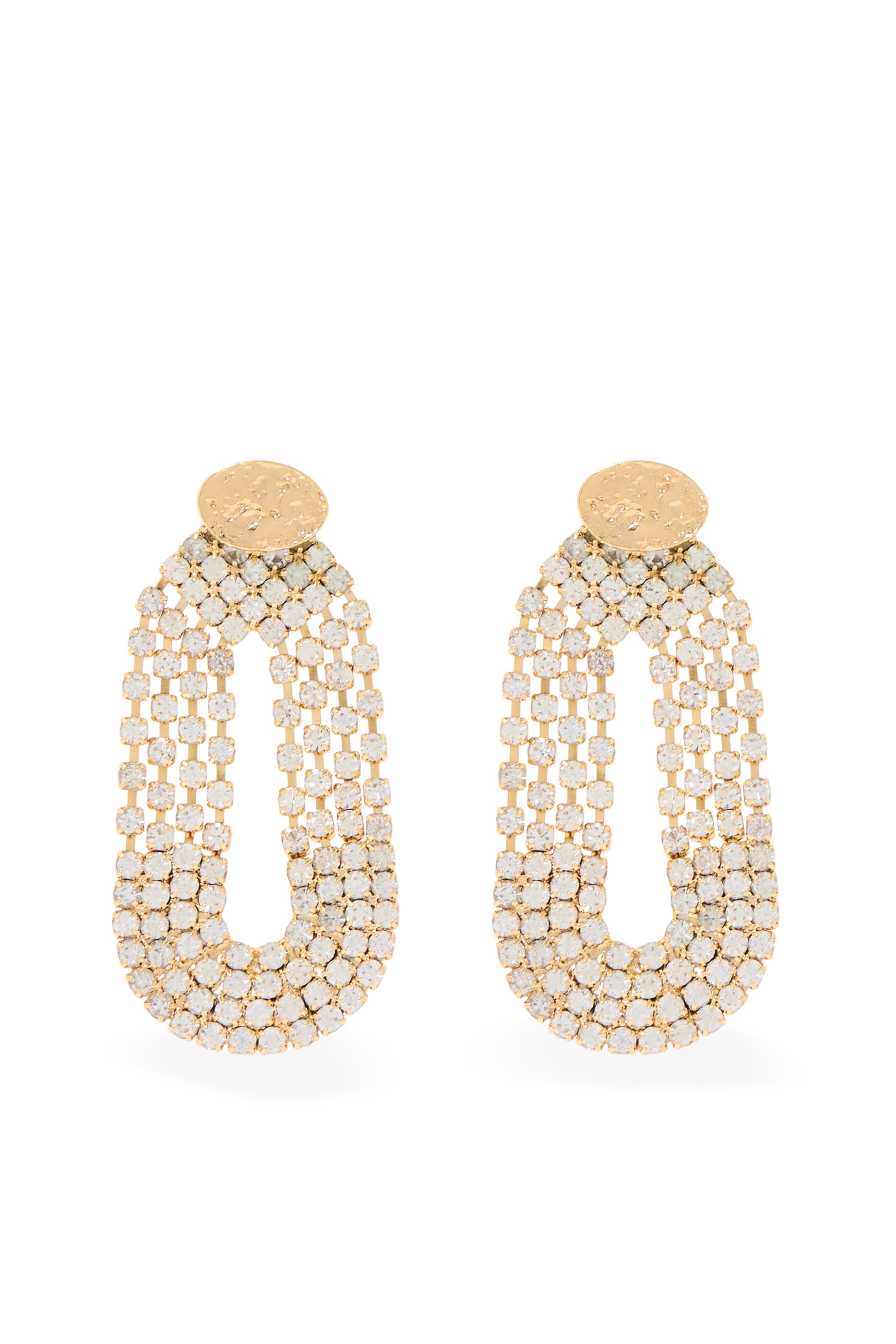 Crystal-Embellished Earrings