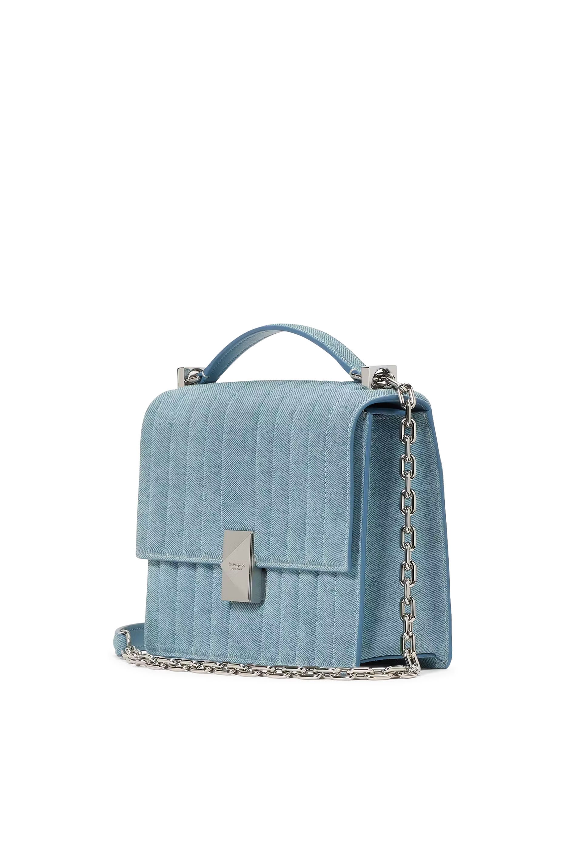 Deco Quilted Chain Shoulder Bag