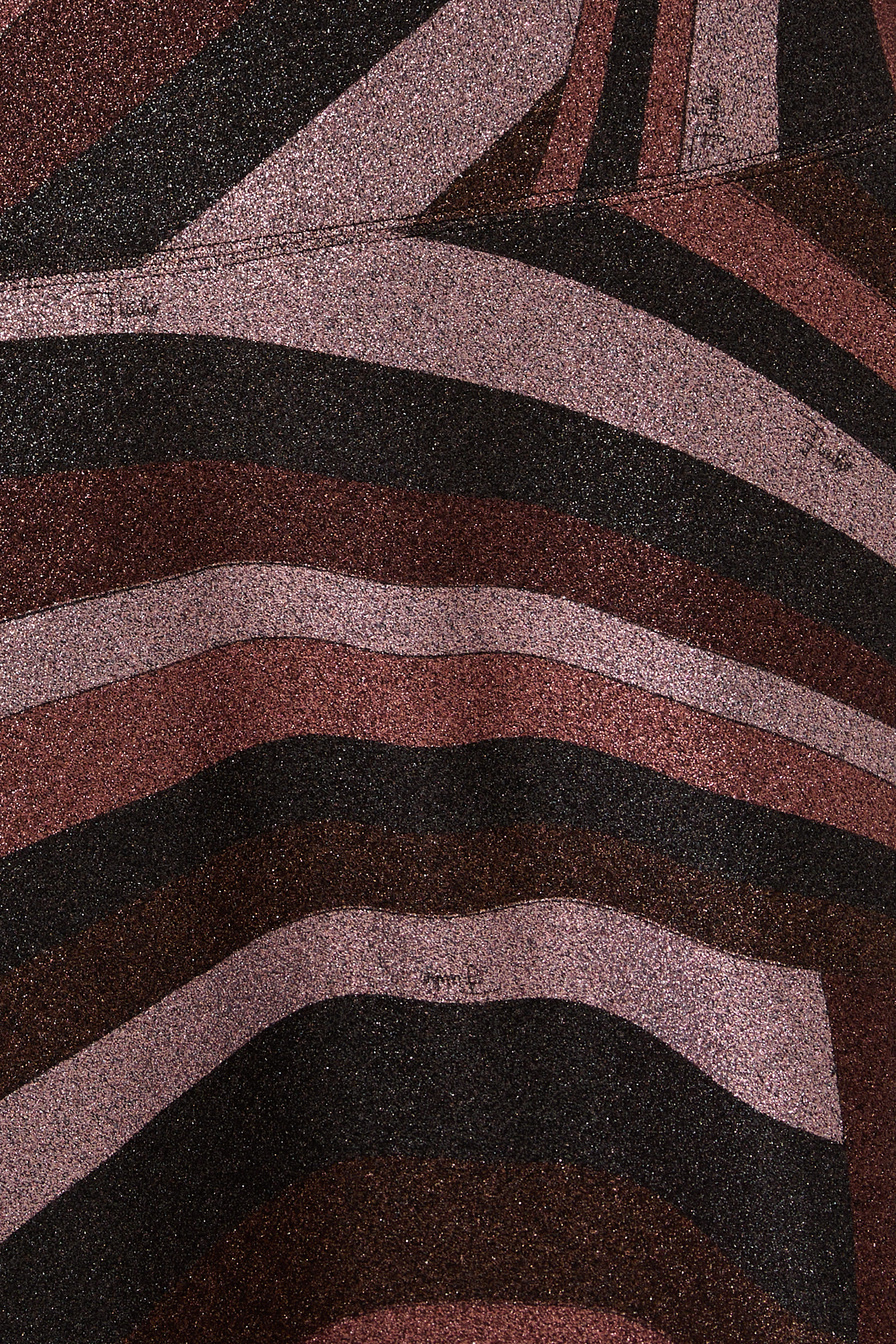 Iride Print Lurex Jersey Dress 