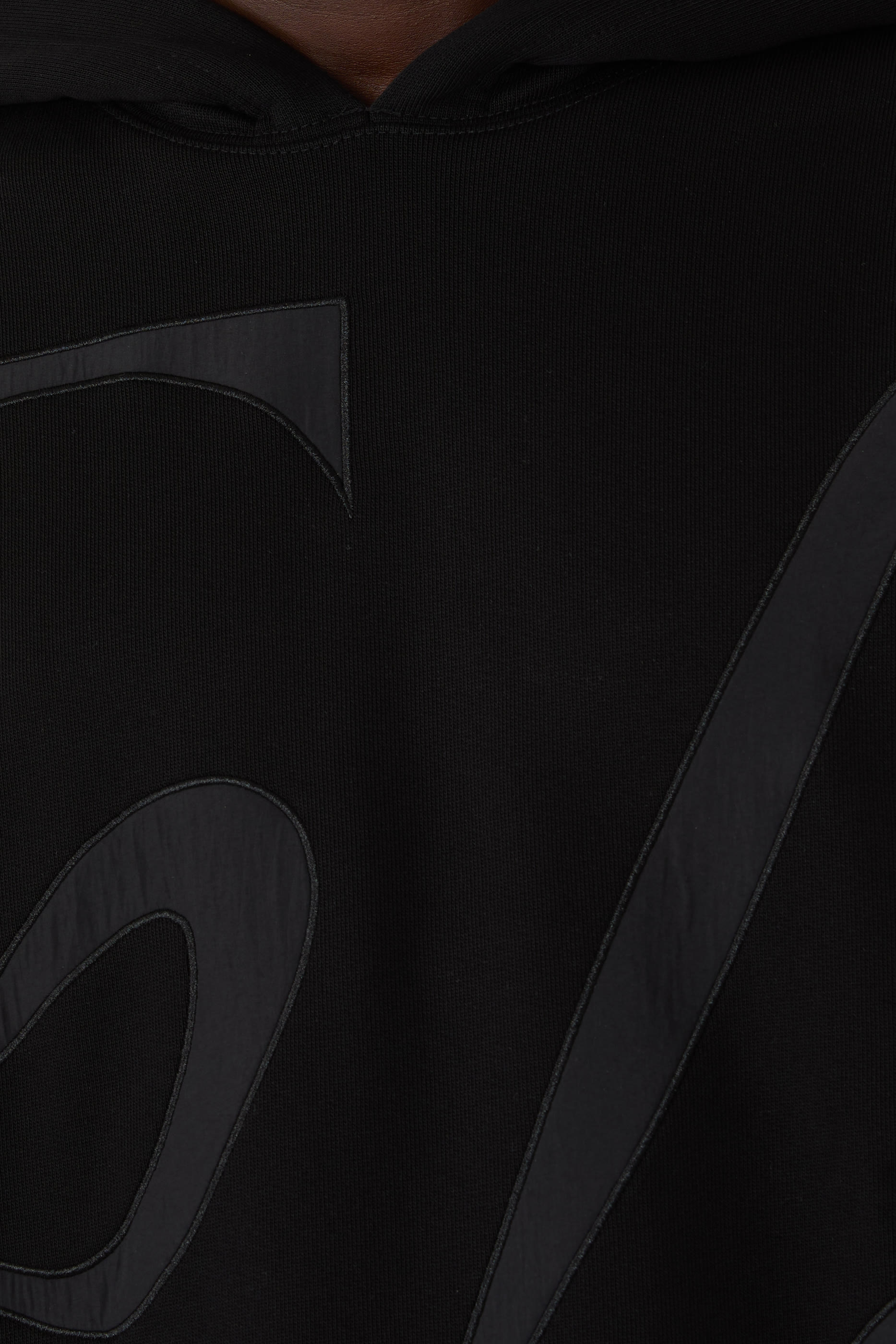 Oversized EA Embroidery Hoodie