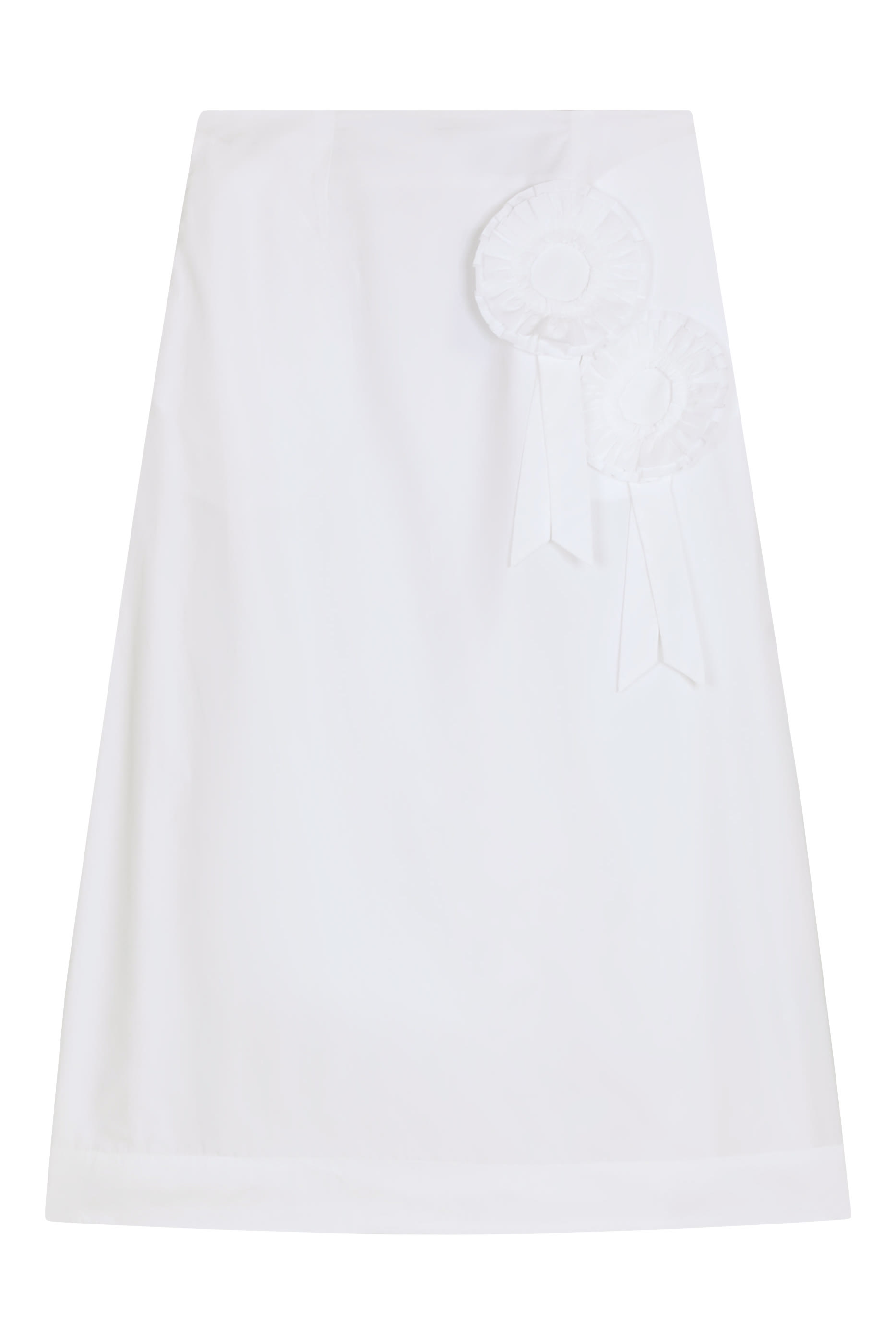 Ribbon Rosette Ripple Skirt 