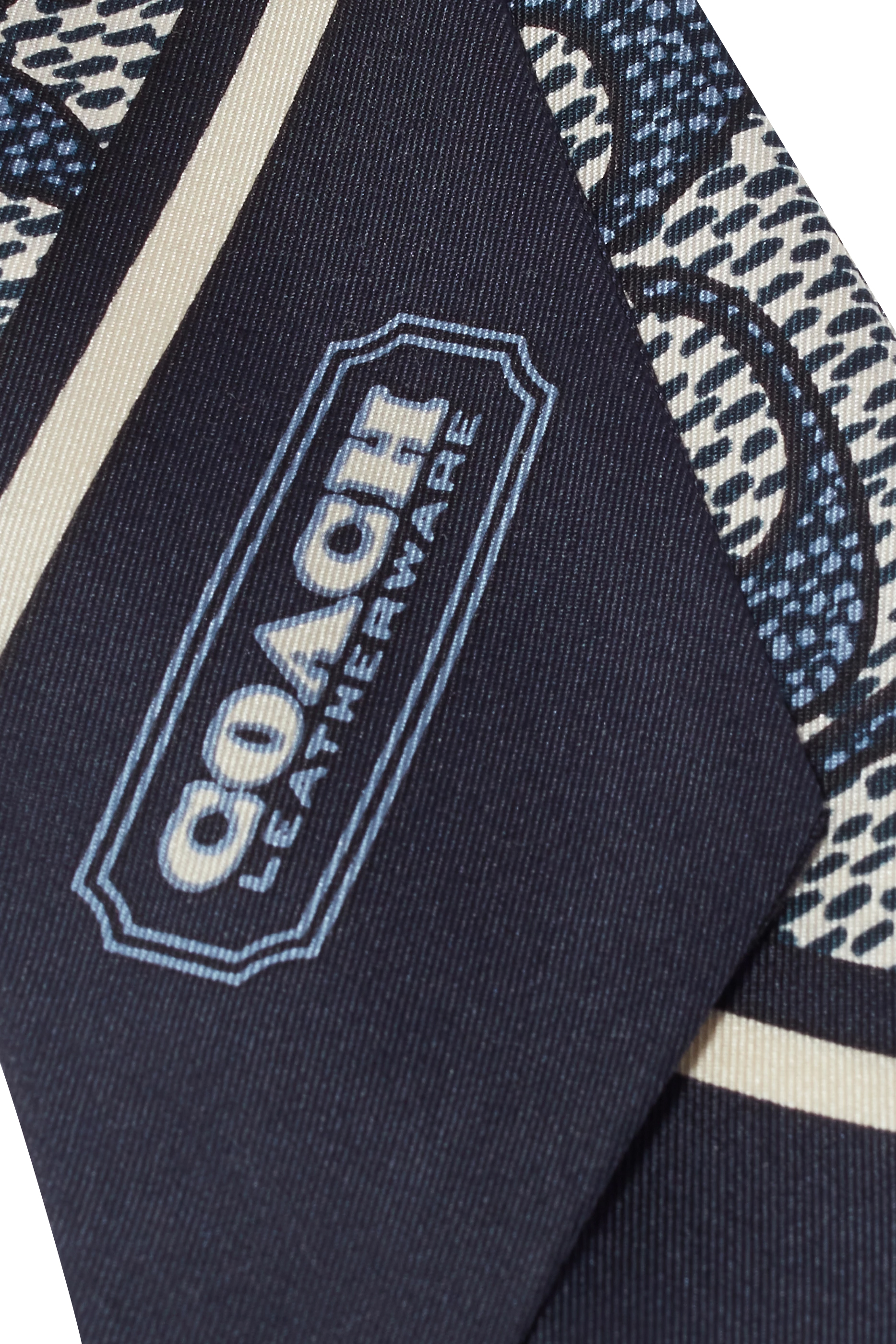 Vintage Signature Print Silk Scarf 