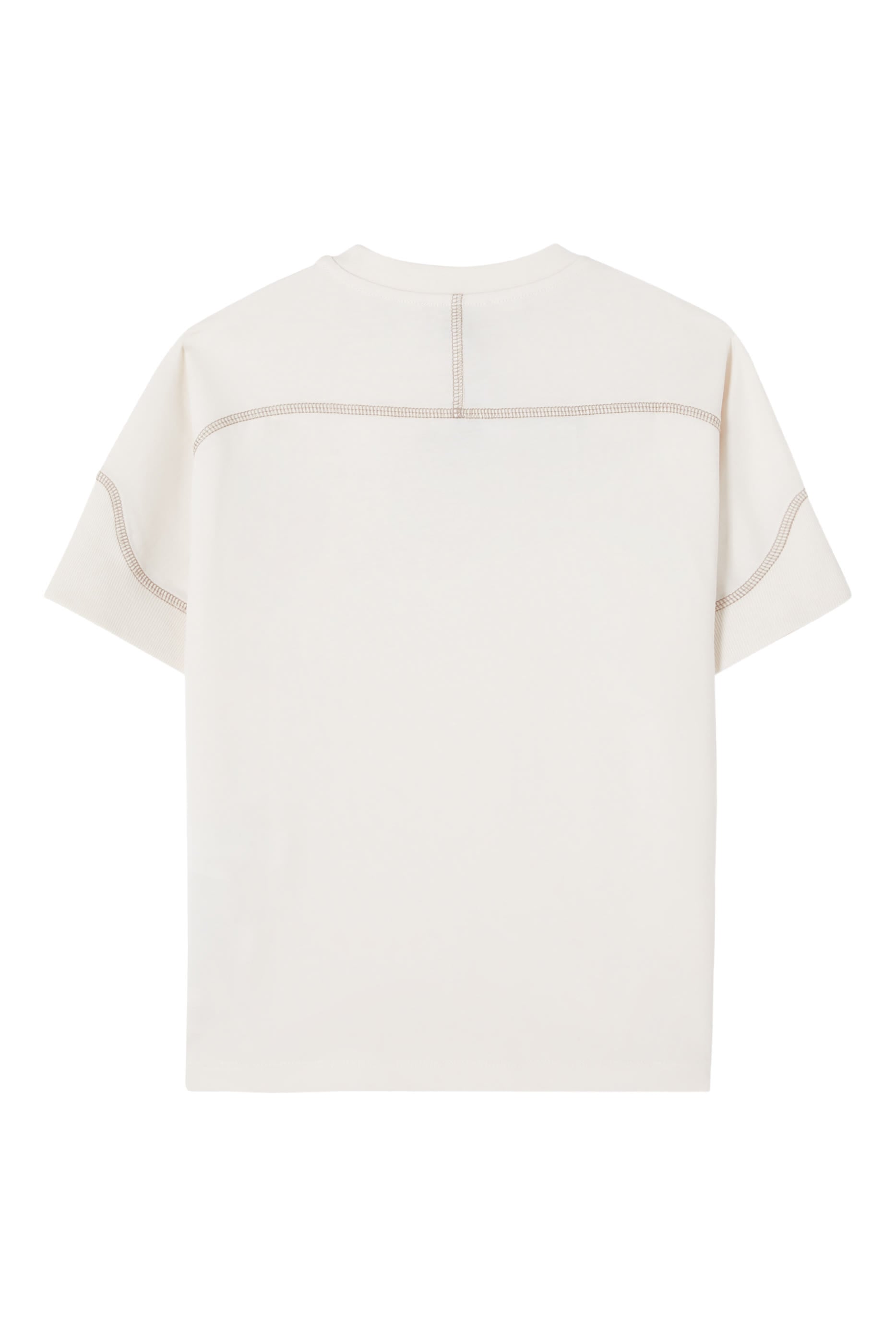 Kids EA Logo Panelled T-Shirt