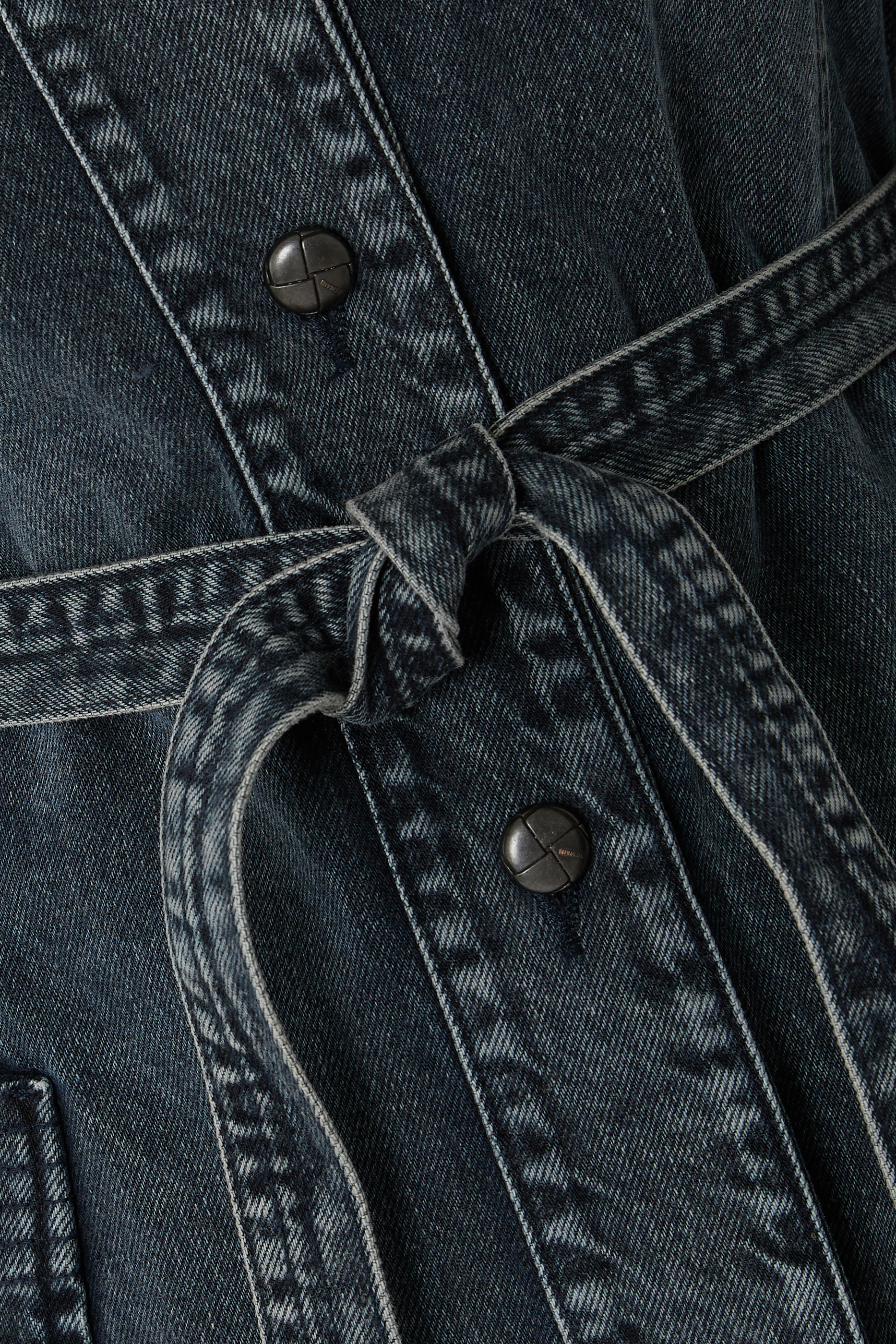 Belted Denim Jacket