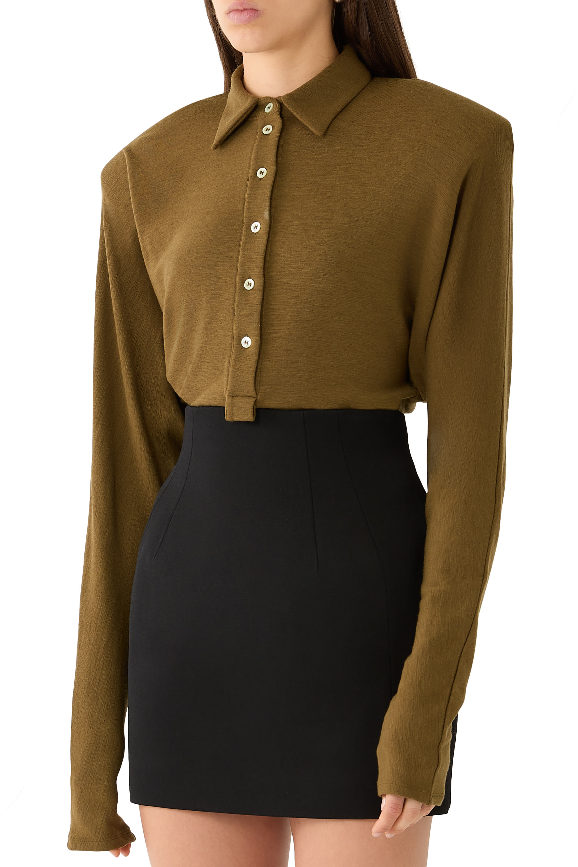 Batsleeves Polo Bodysuit 