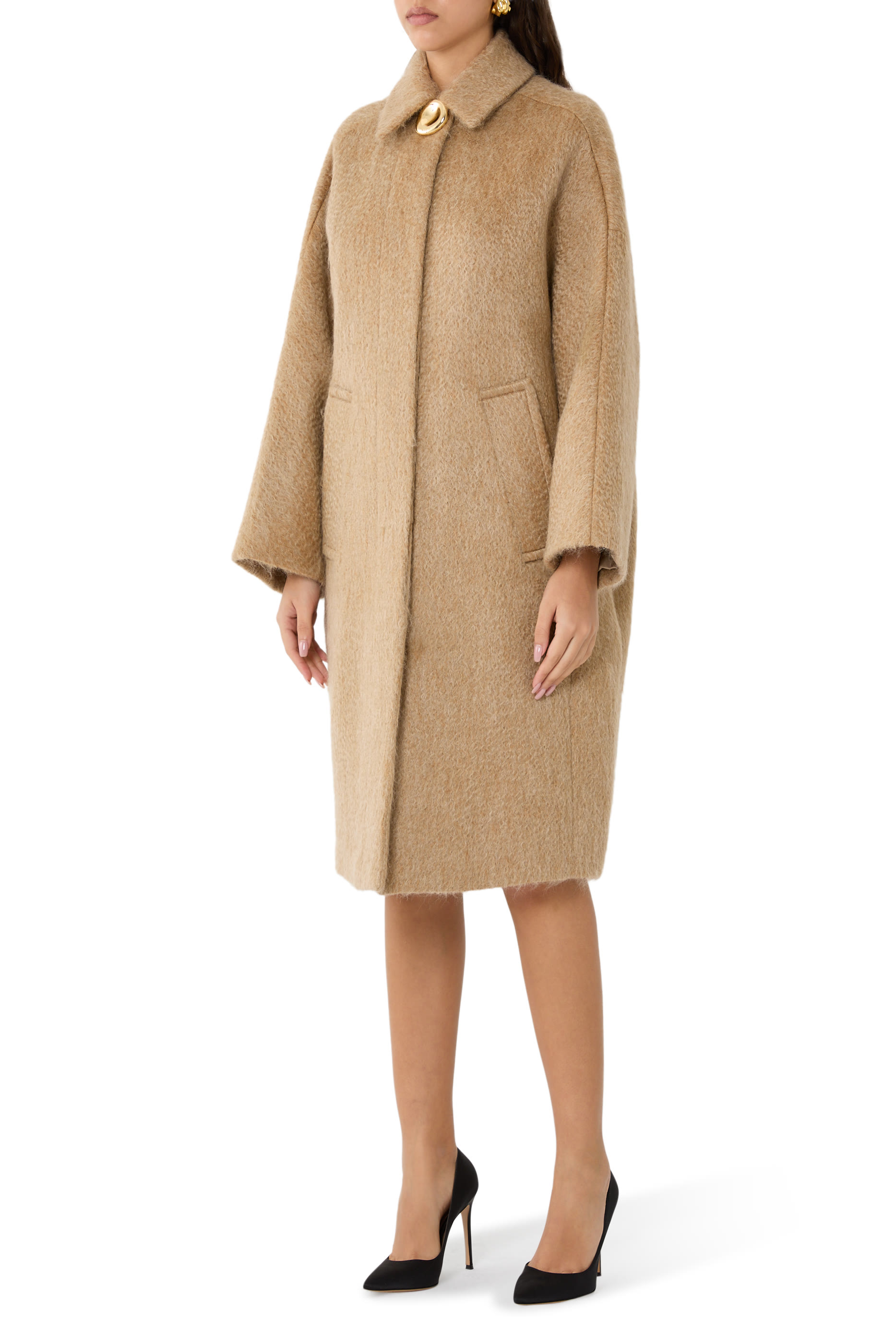  Alger Water Weave Wool Coat 