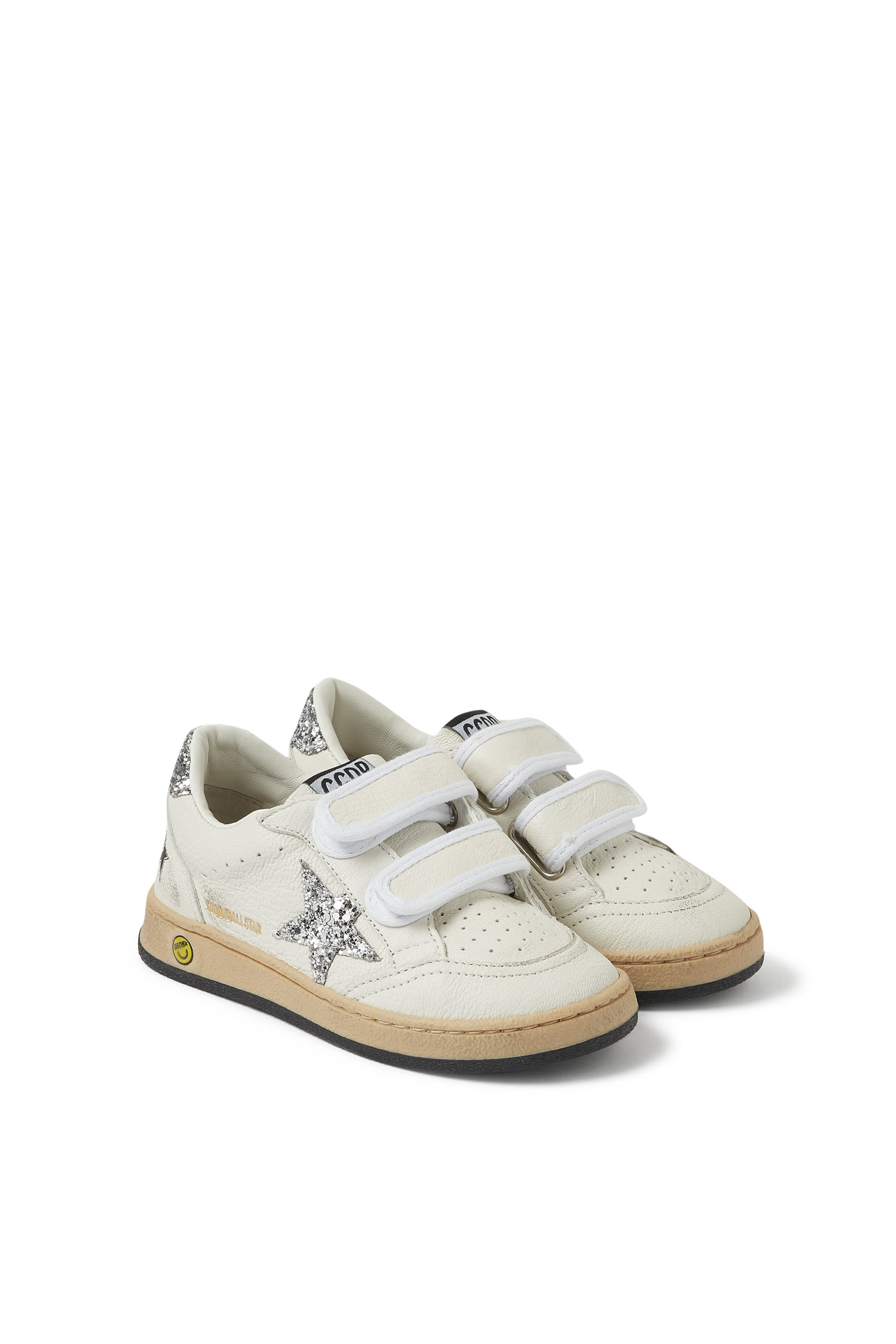 Kids Ball Star Junior In Nappa Upper Glitter Stars Sneakers