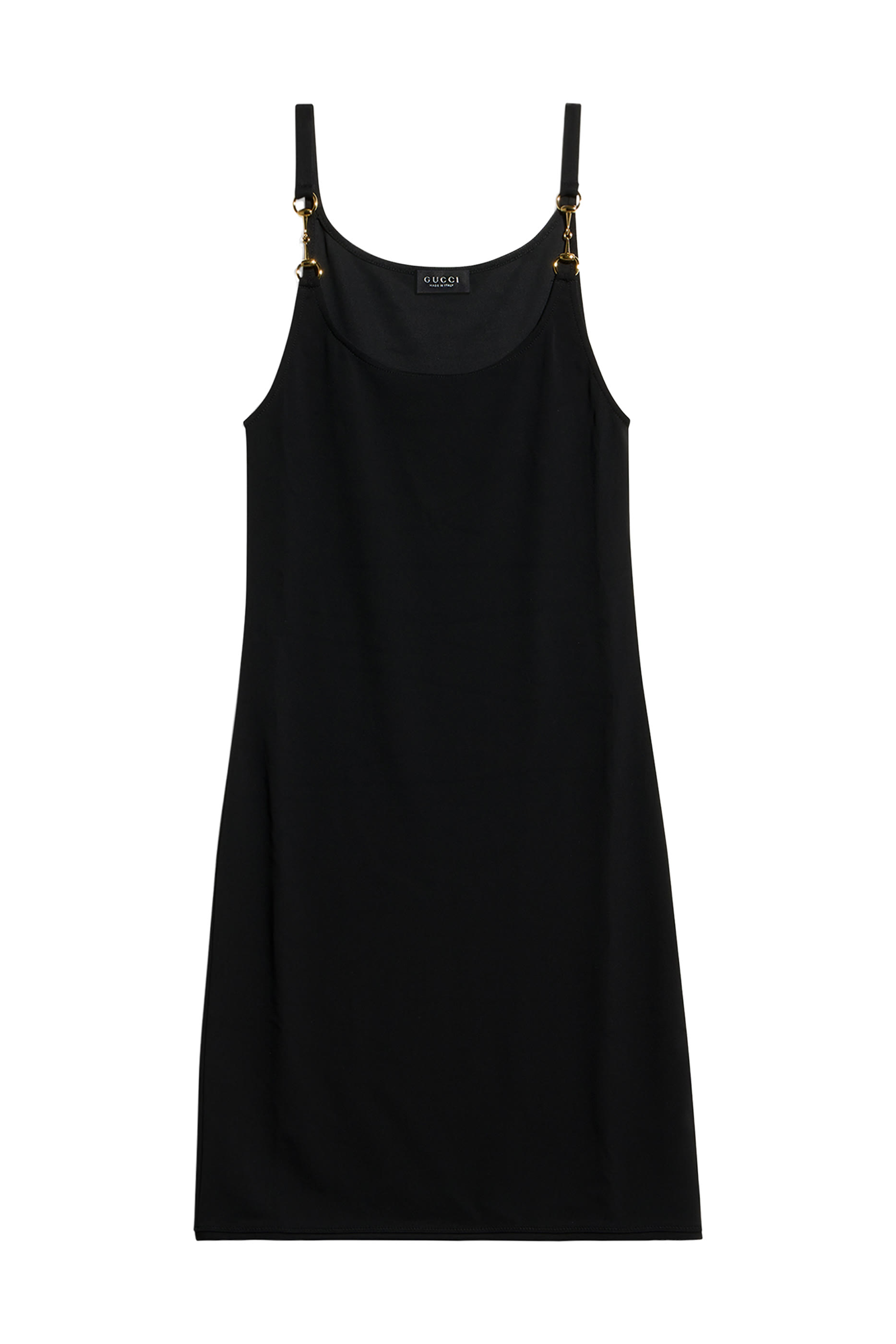  Viscose Crêpe Jersey Dress with Horsebit 