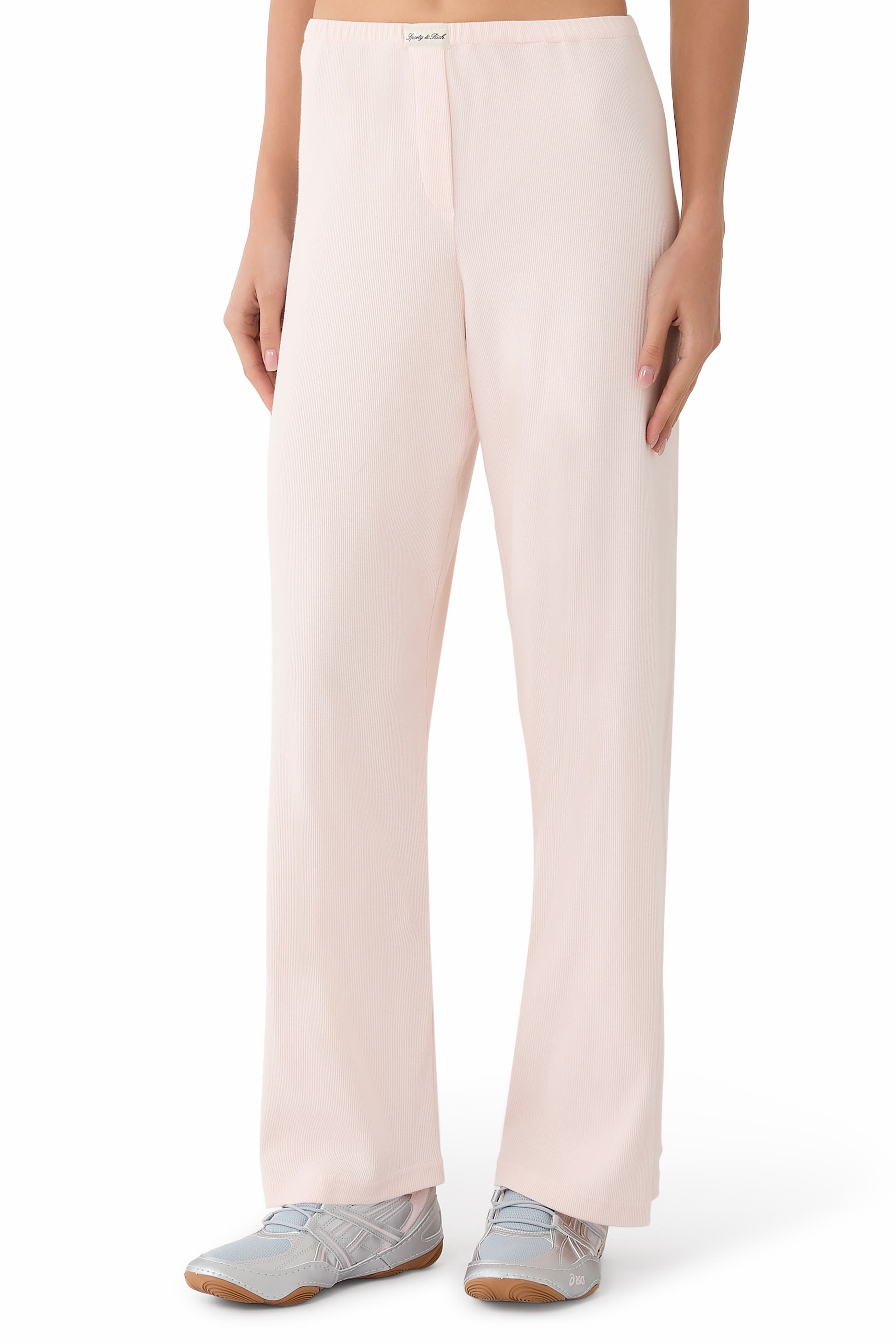 Signature Logo Ribbed House Pants