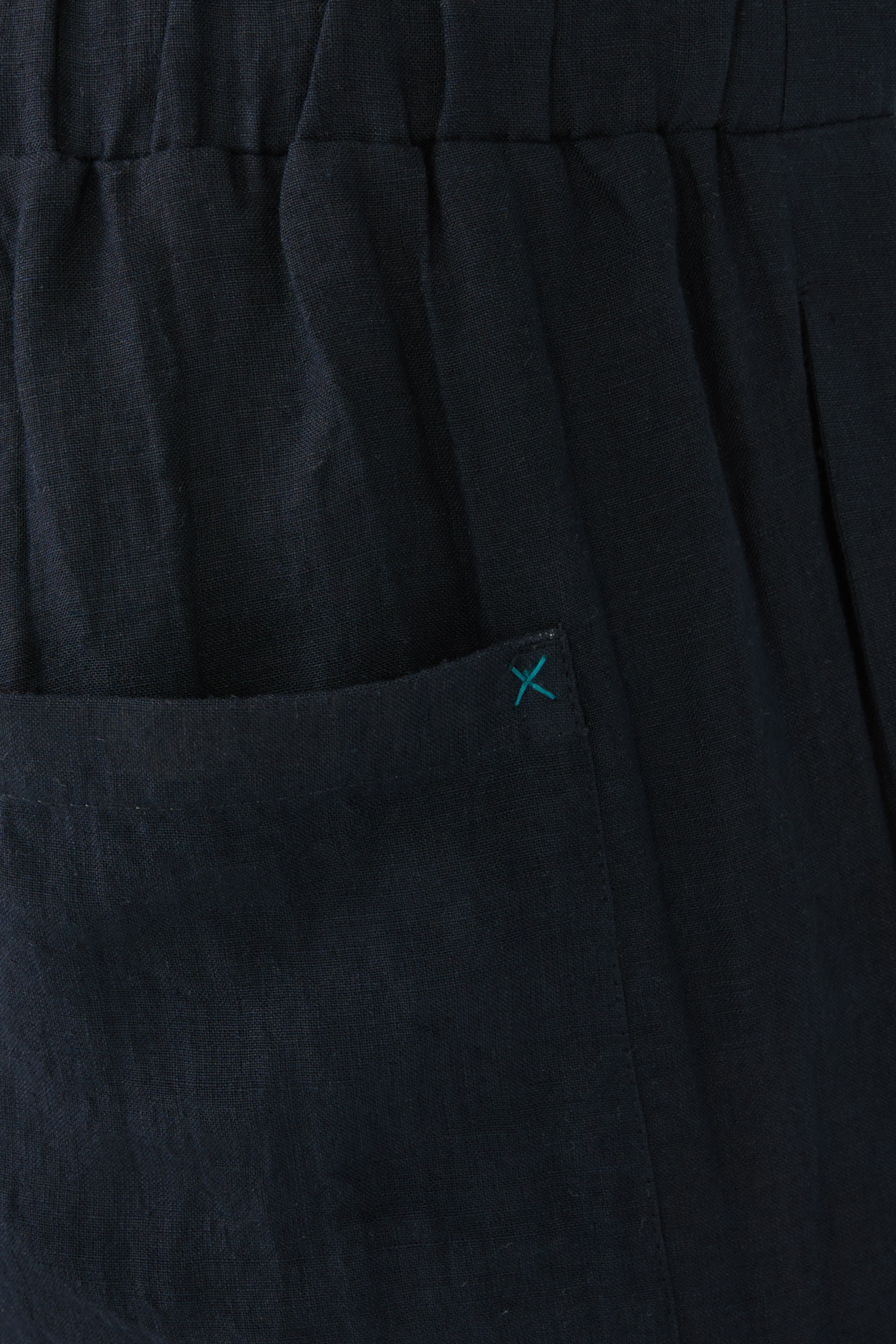 Elasticated Linen Shorts