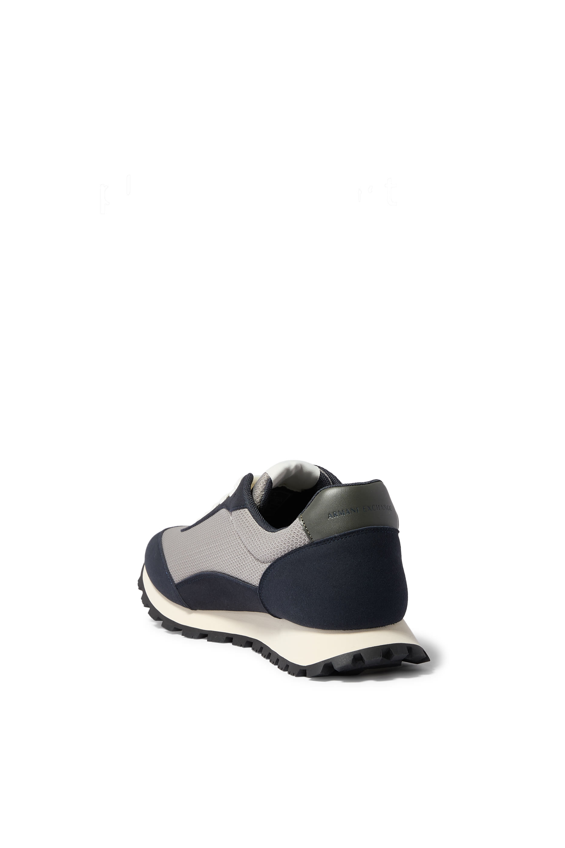 Drop Side AX Logo Low-Top Sneakers