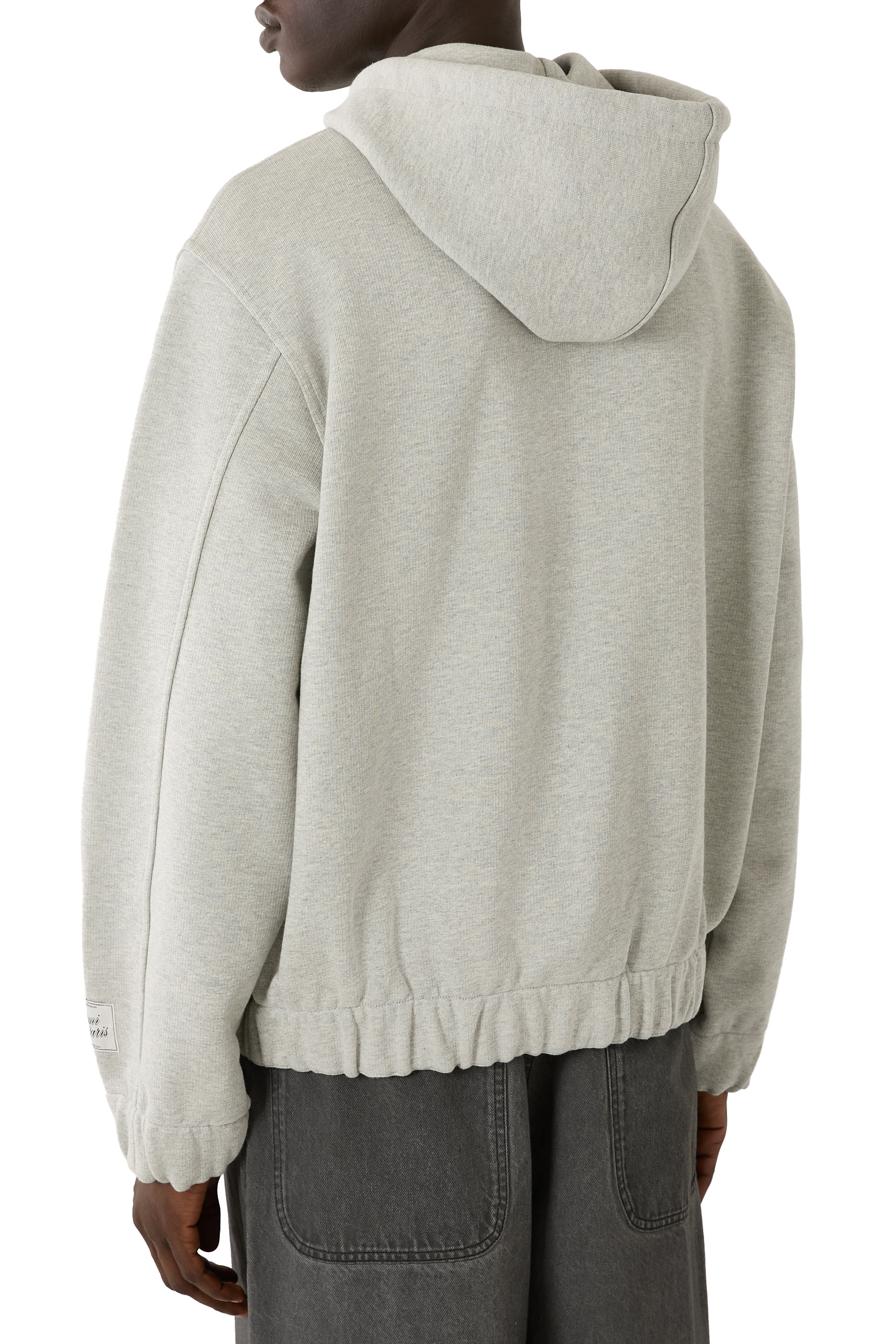 Zipped Cotton Hoodie