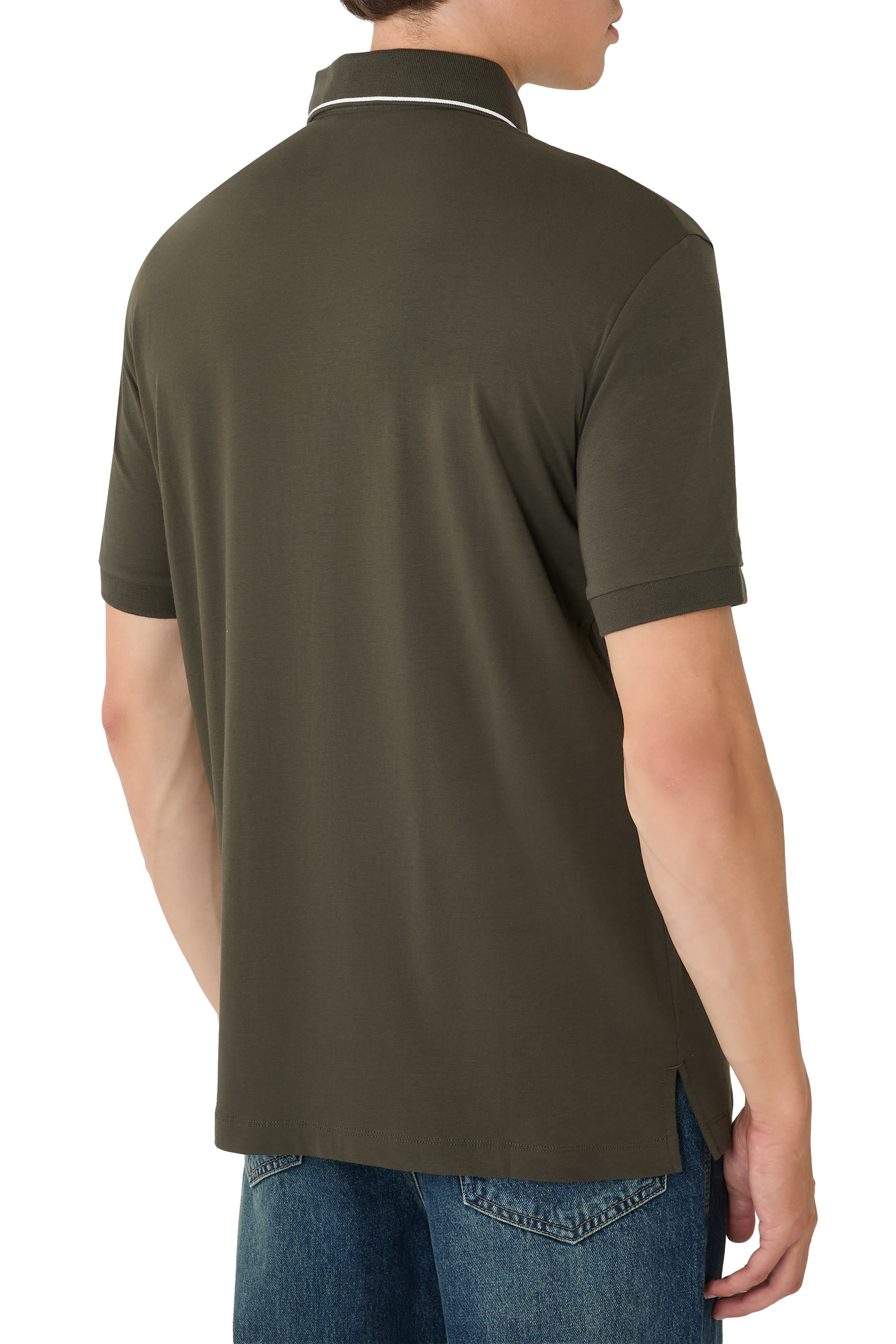 Logo Slim Fit Polo Shirt