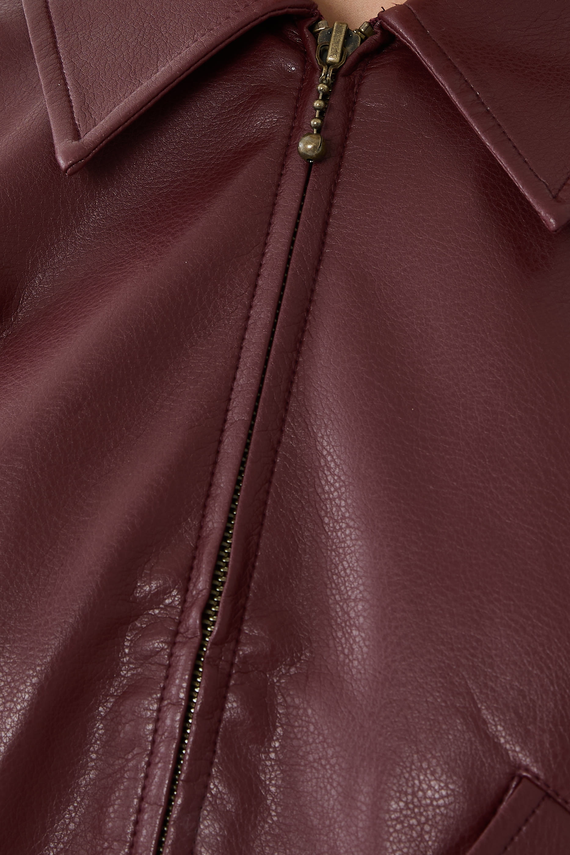 Better Than Leather Bomber Jacket