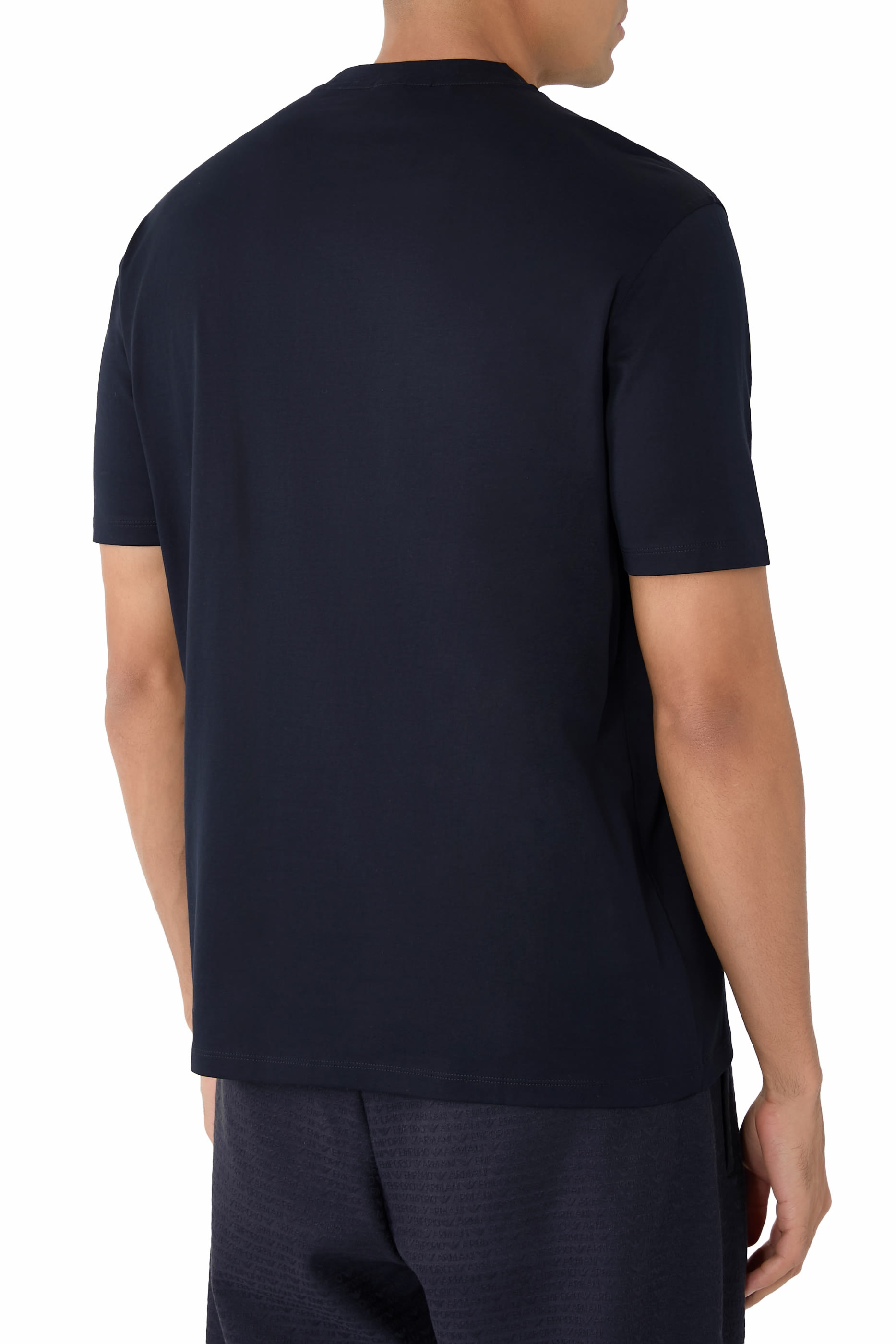 Tonal Logo Inlay Jersey T-Shirt