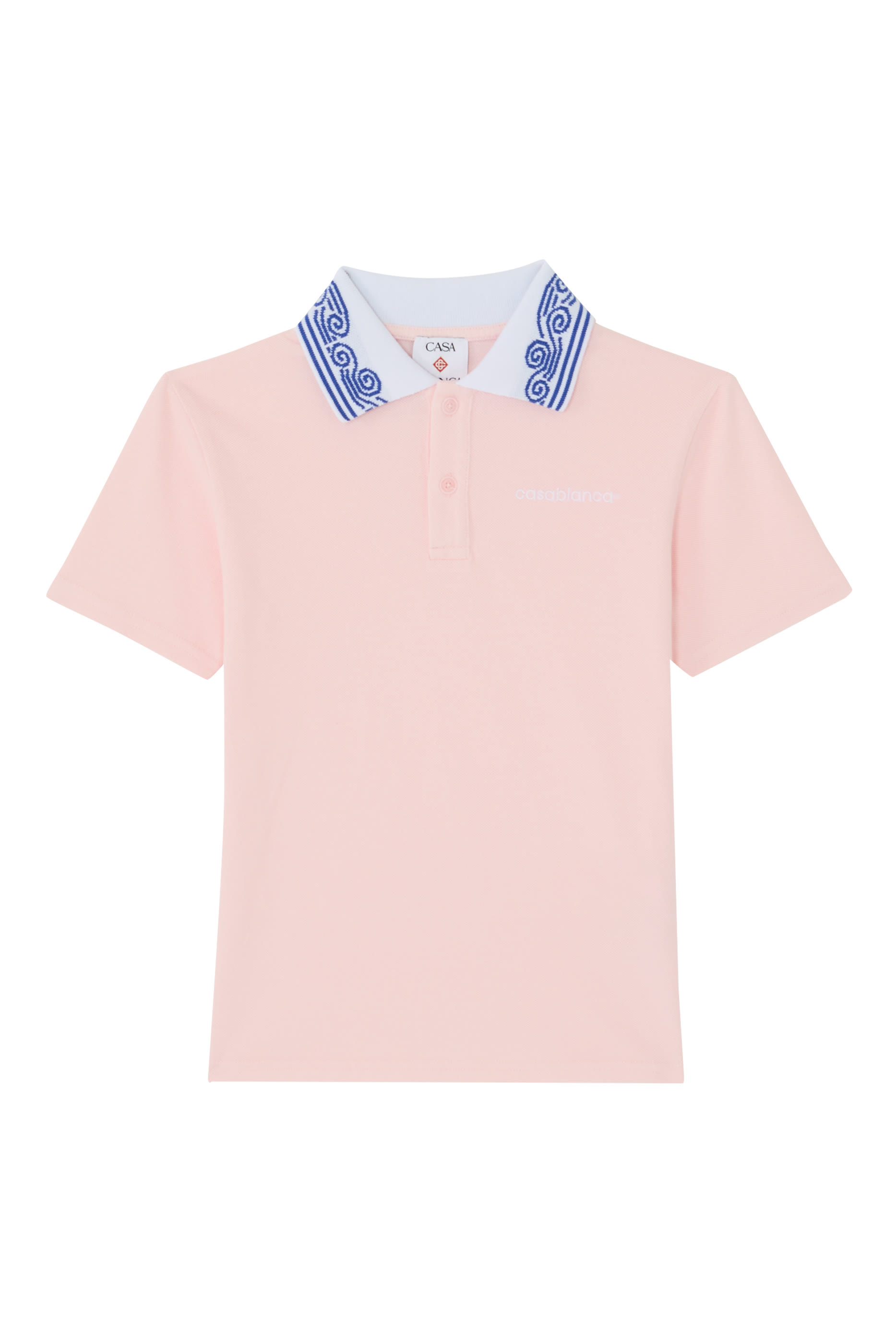 Kids Waves Collar Polo