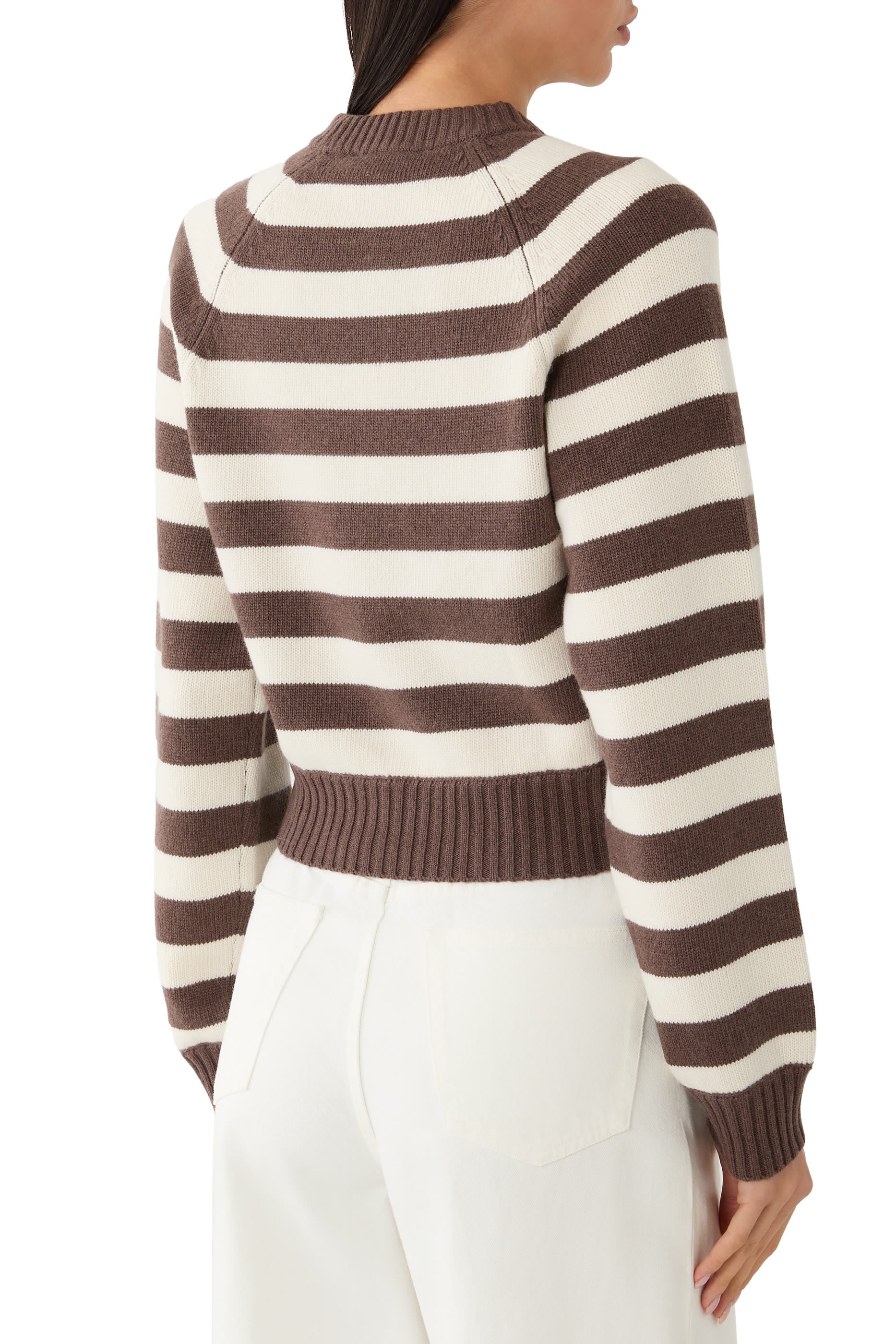 Julietta Striped Knitted Sweater 