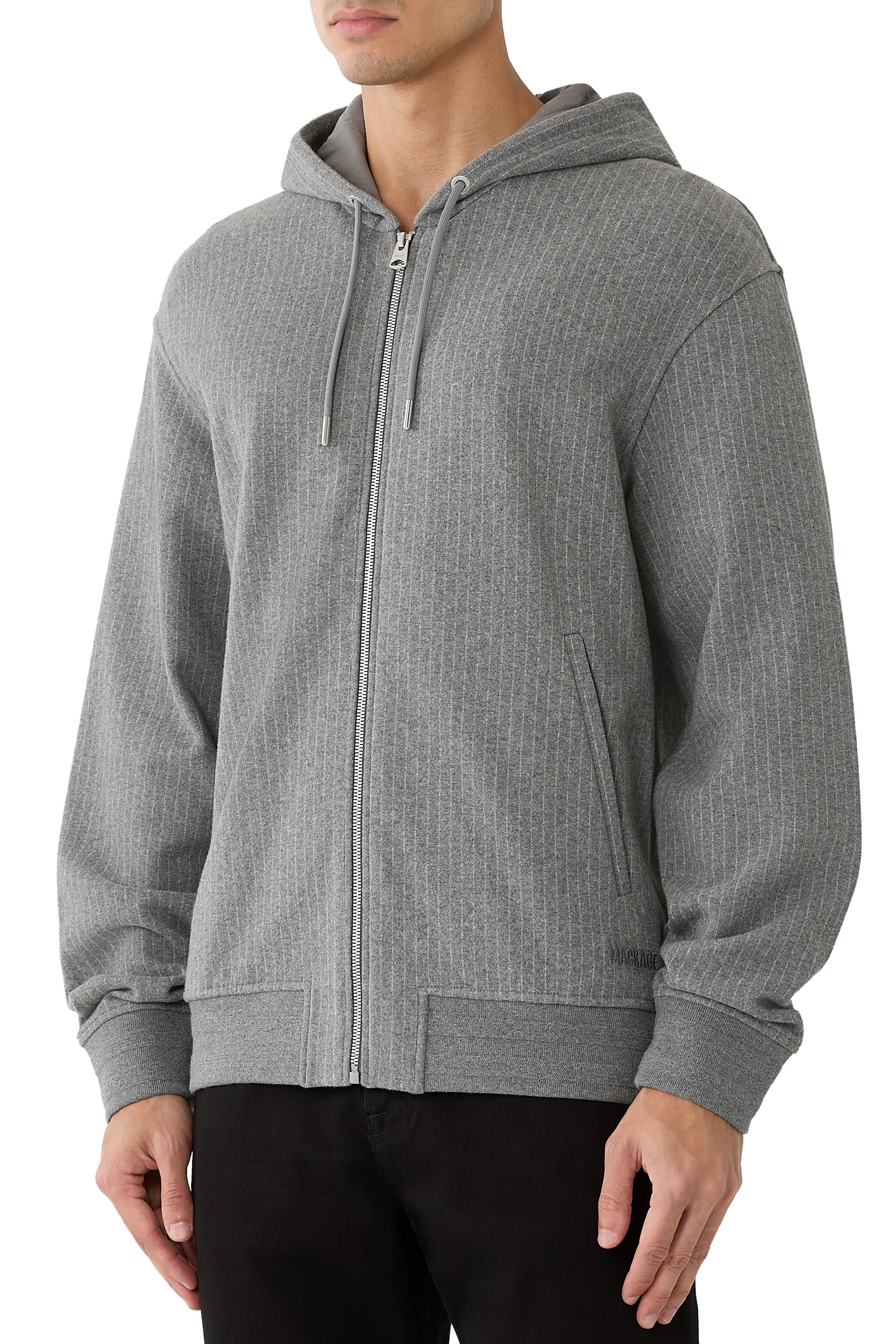 Ledger-K Brushed Knit Hoodie