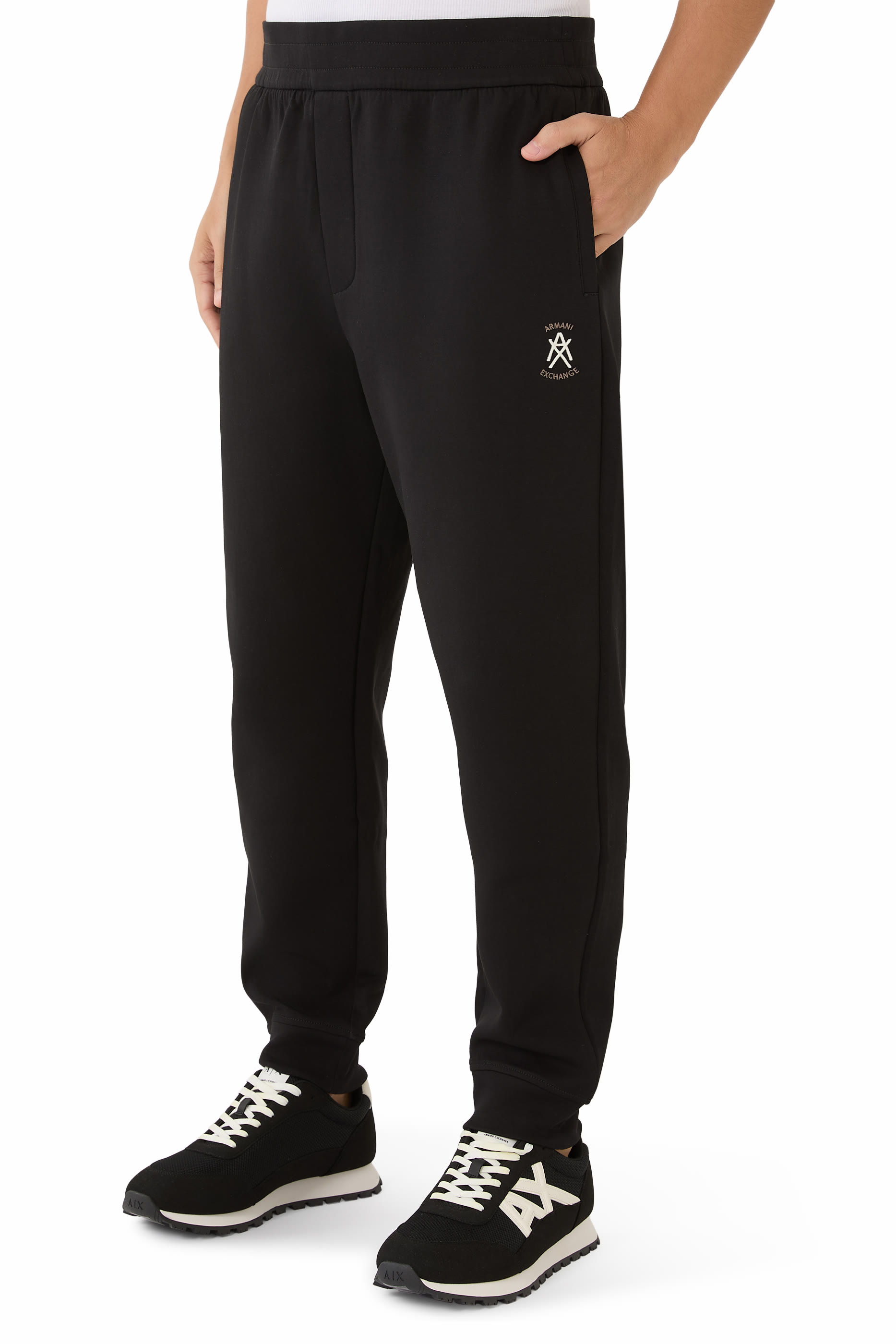 One Block Up AX Logo Sweatpants