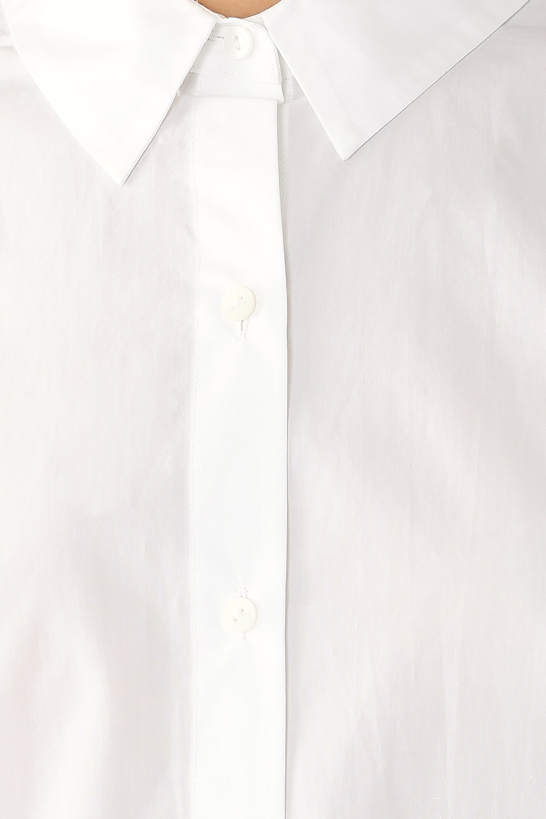 Organic Cotton Poplin Short Shirt 