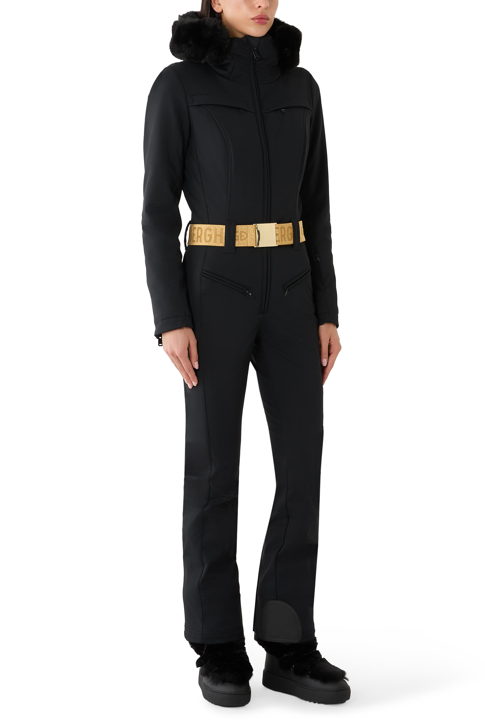 Parry Faux Border Ski Suit 