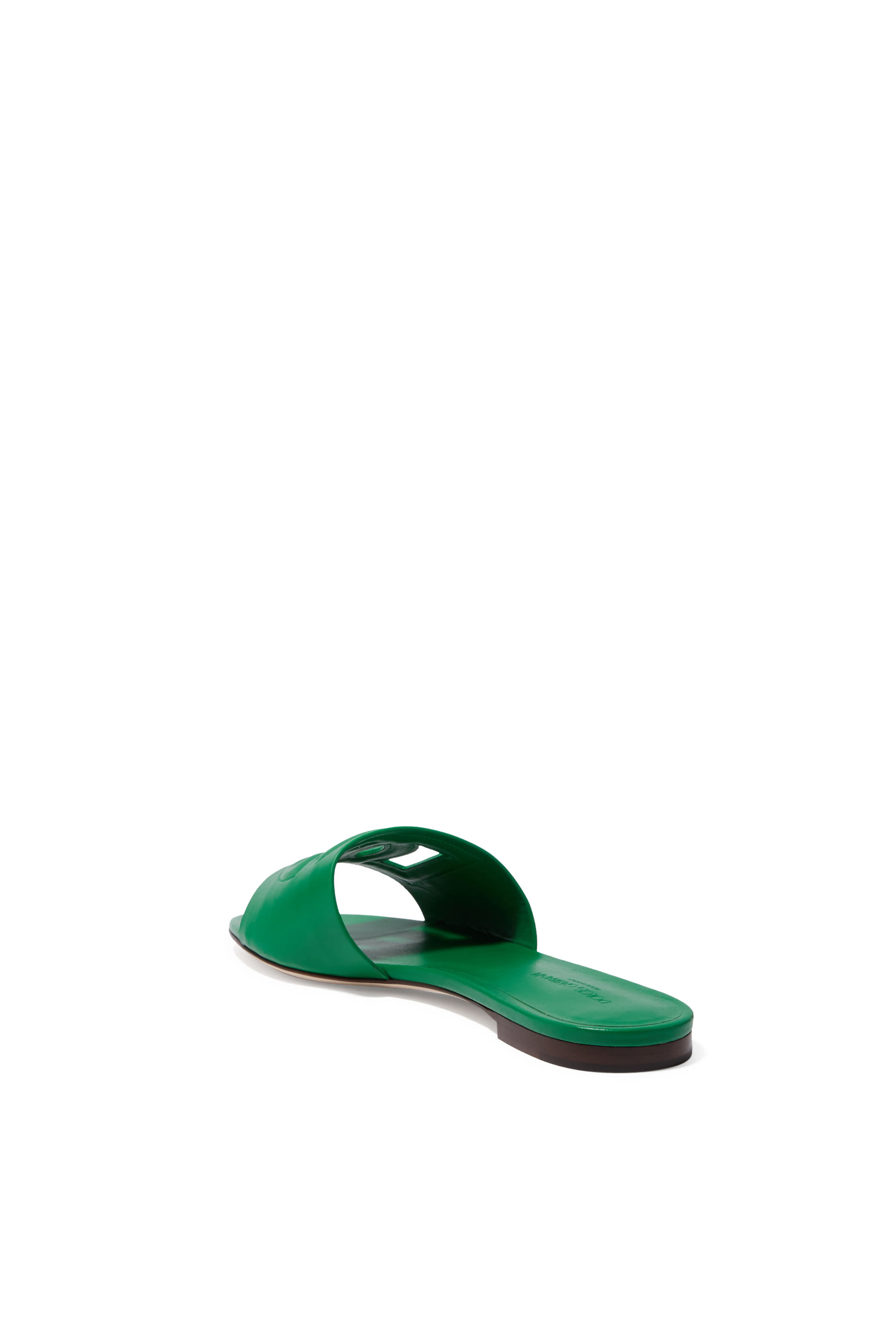Calfskin Slides with DG Logo