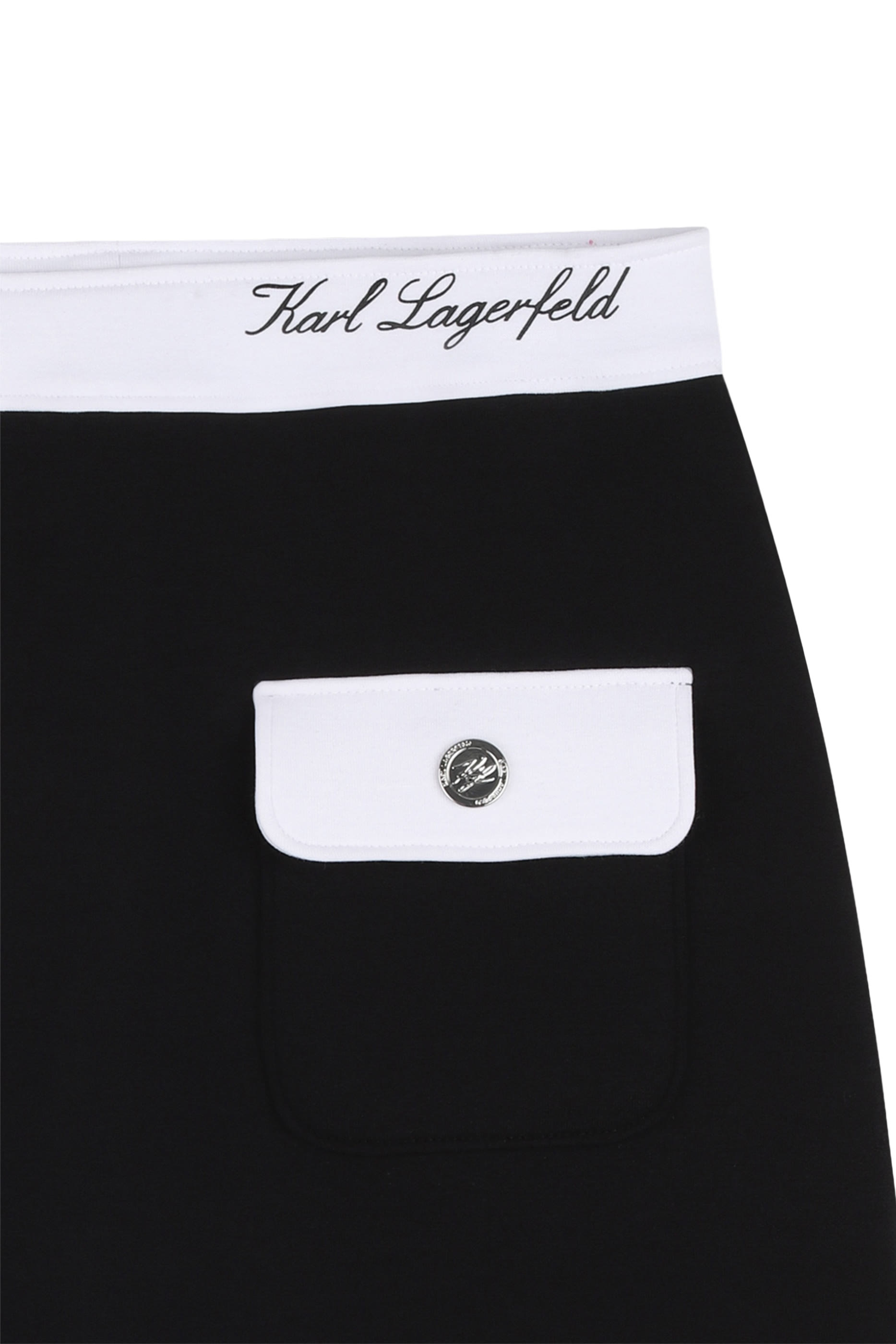 Kids Piped Mini Skirt