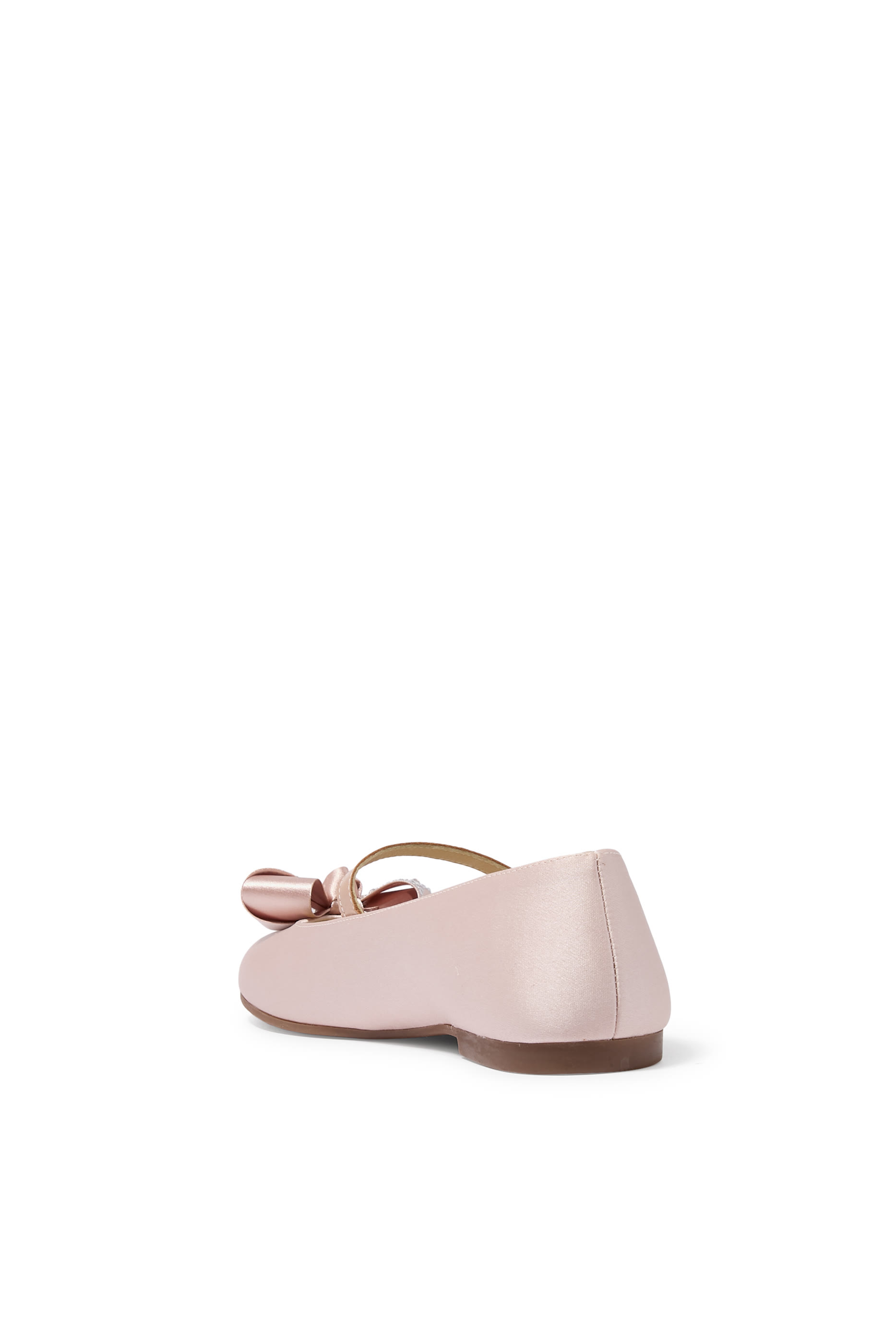 Kids Bow Single-Strap Ballerinas