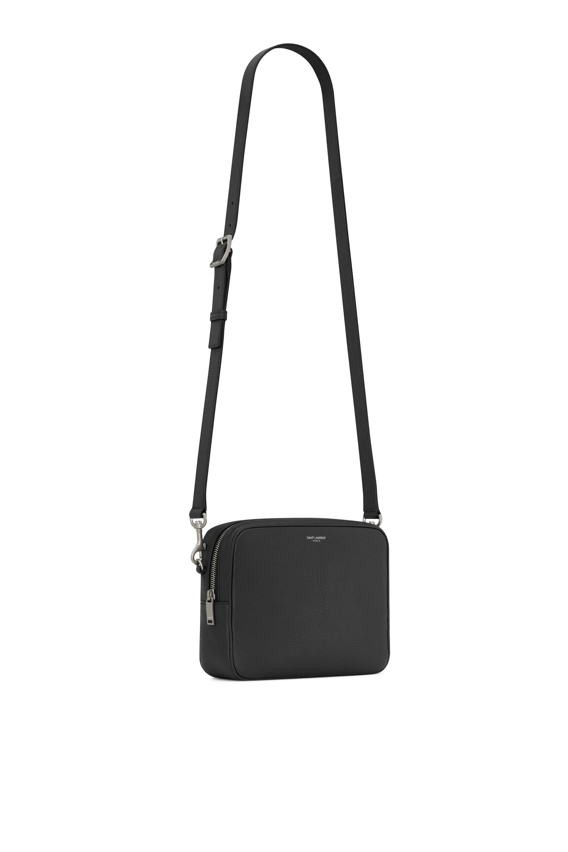 Small Camera Bag in Grained Leather 