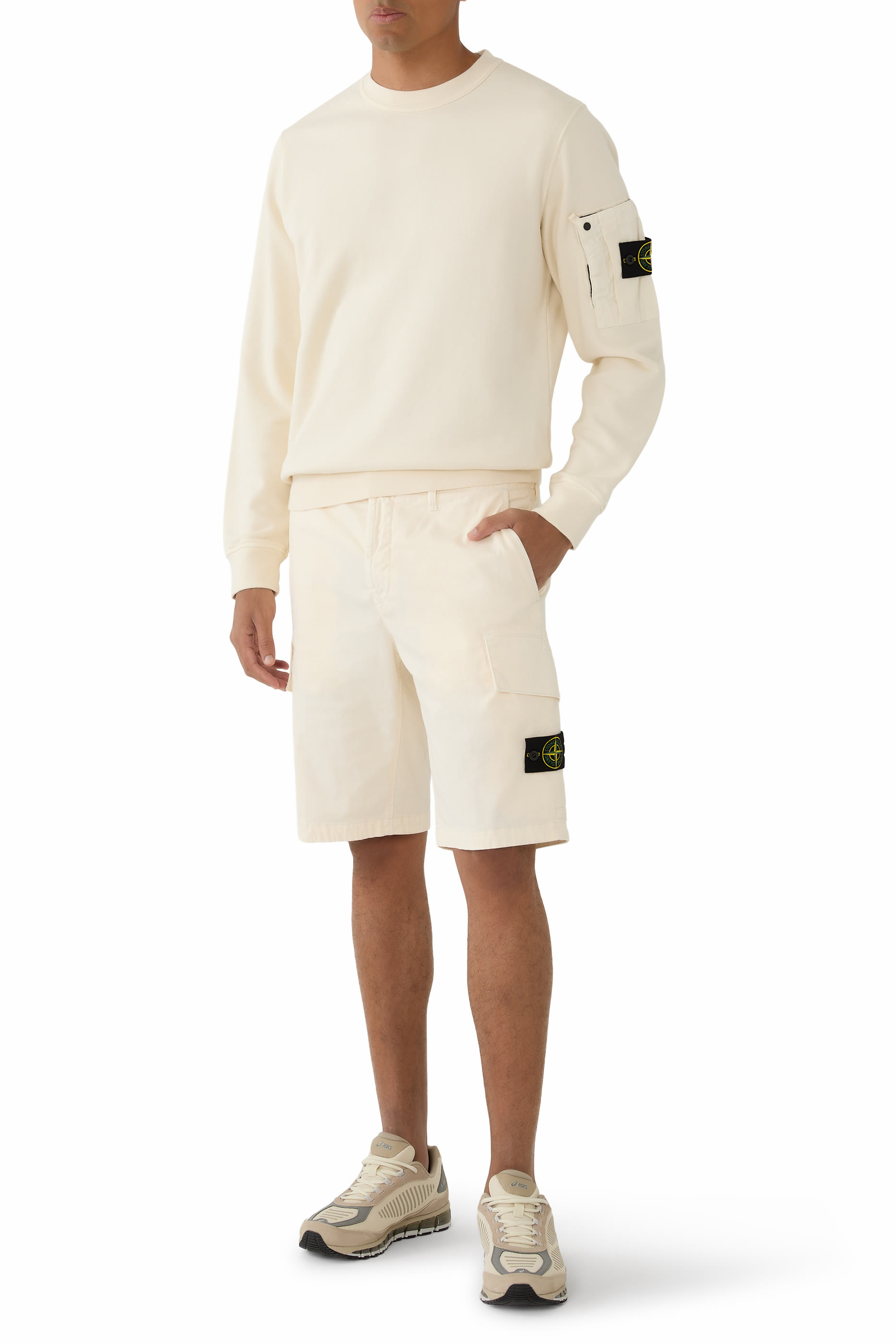 Logo Patch Seasonal Pocket Sweatshirt