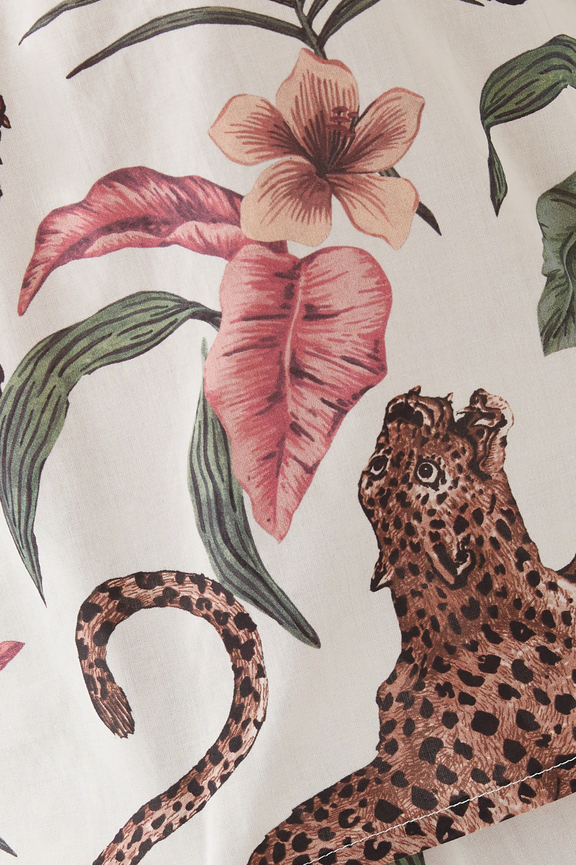 Leopard Cami Top and Wide-Leg Trousers Set