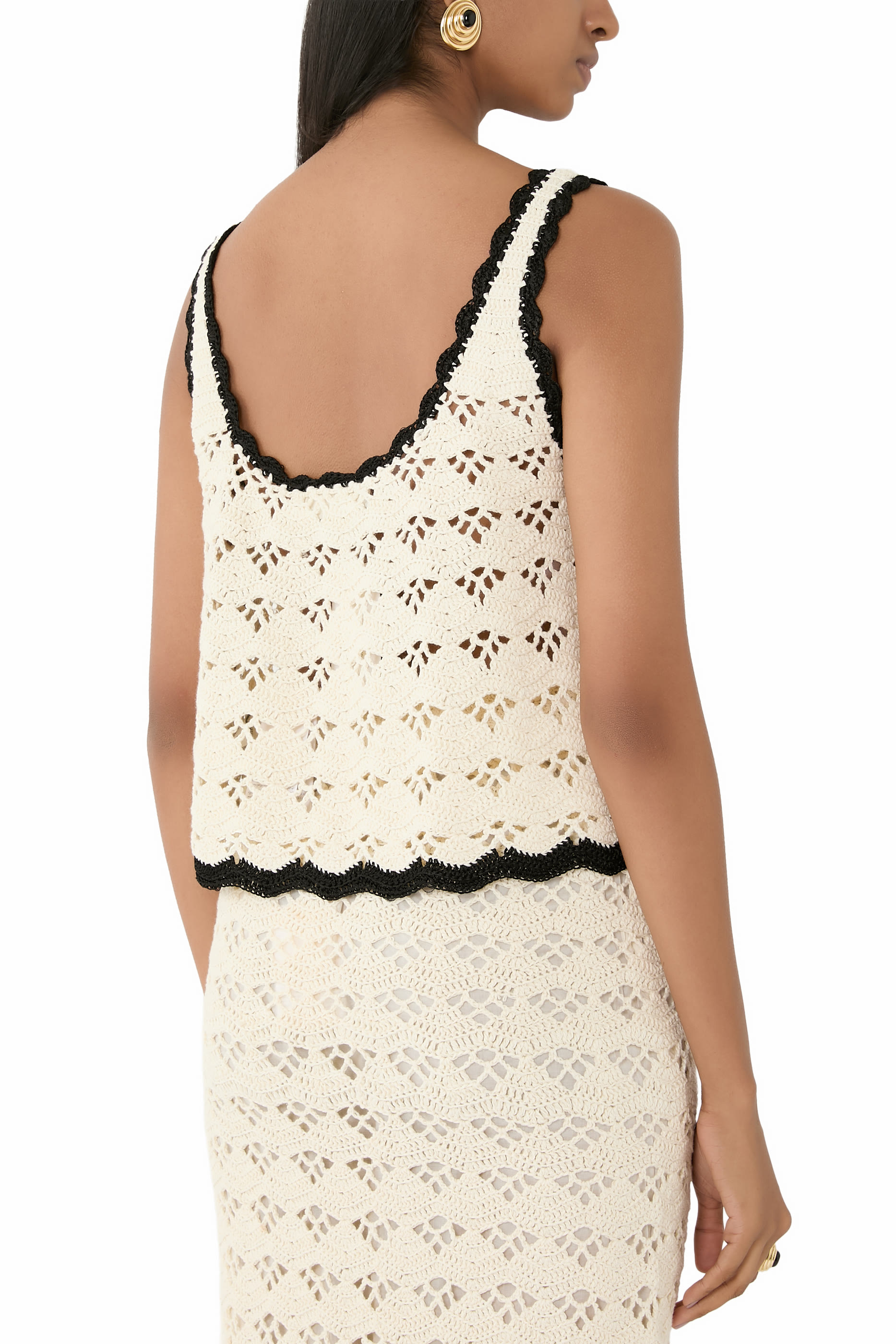 Rhiannon Crochet Tank 