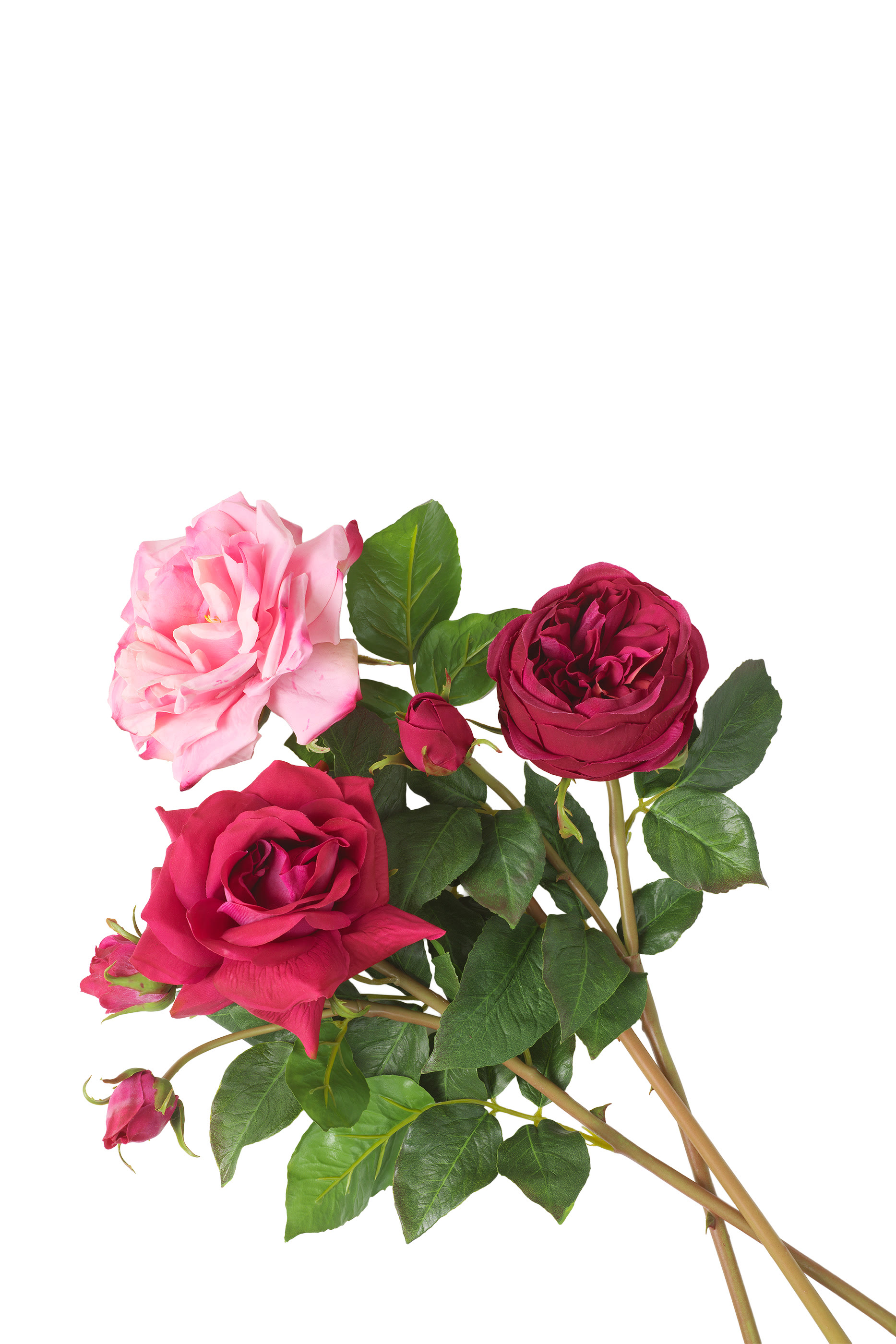 Real Touch Bouquet of Roses - 72 Pieces