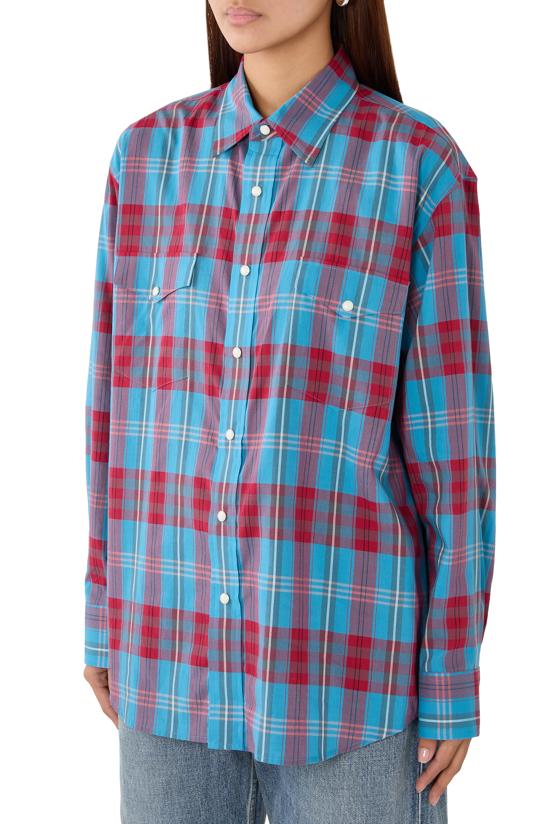 High Twist Check Shirt
