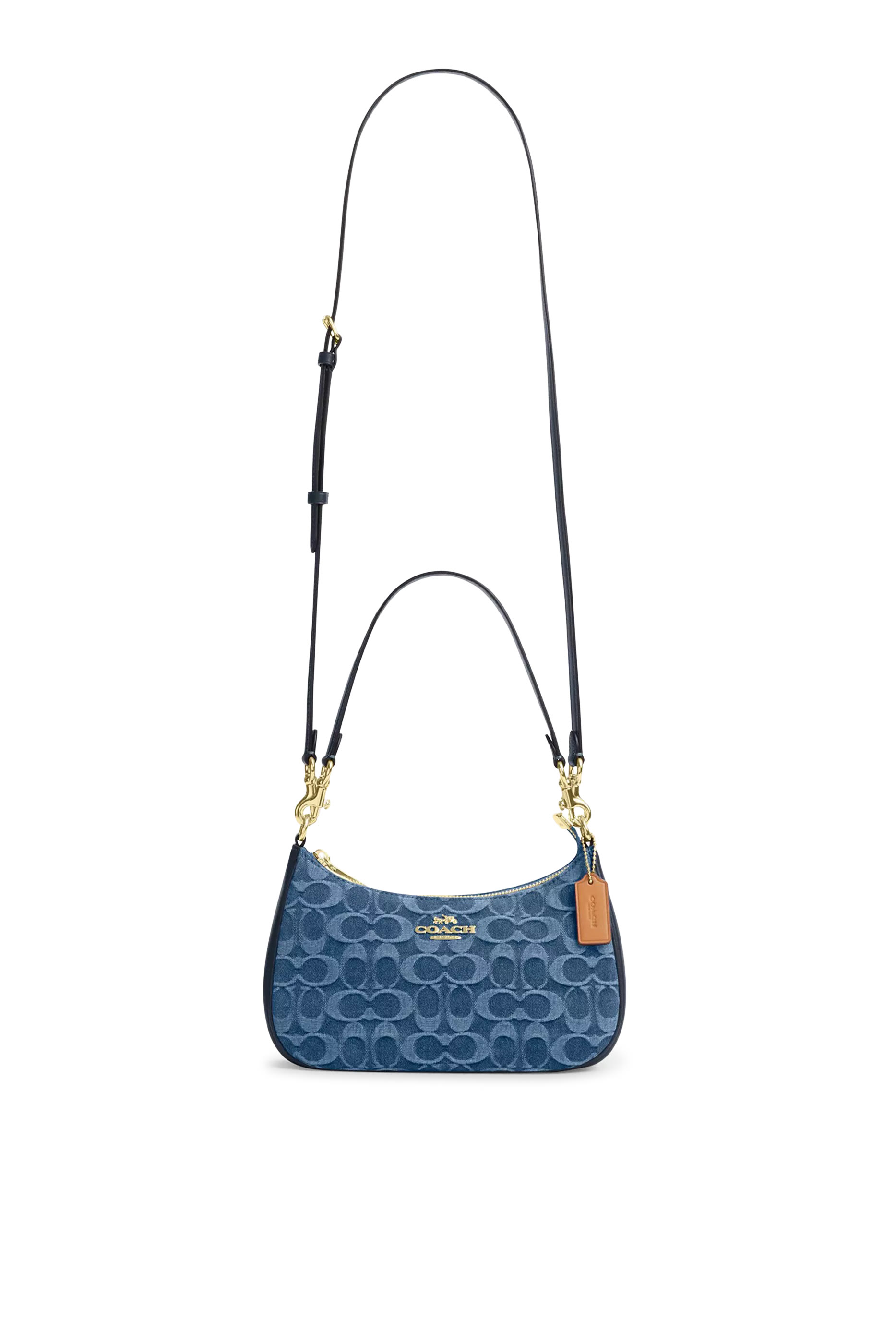 Teri Shoulder Bag in Signature Denim