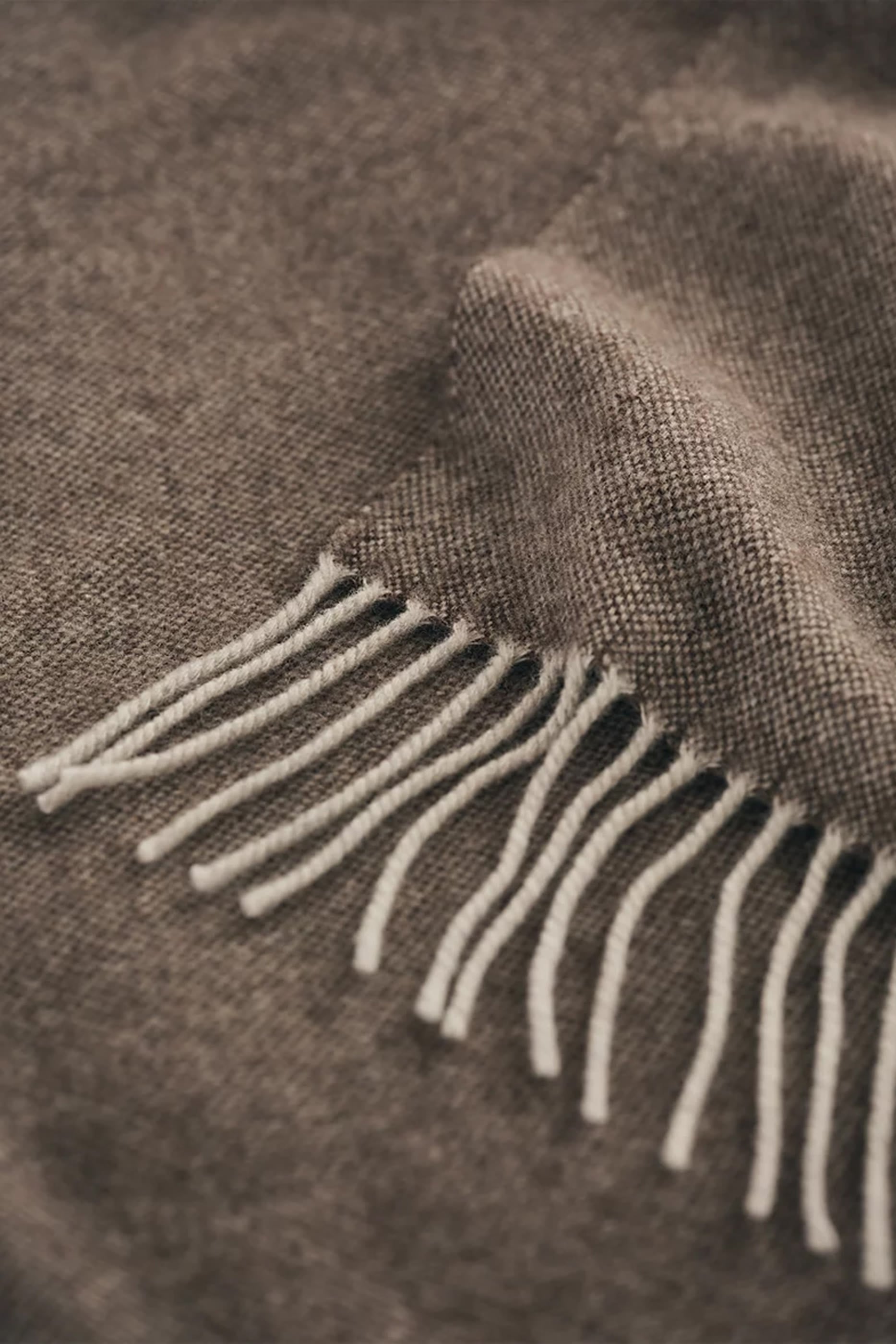Luxury Wool-Cashmere Throw