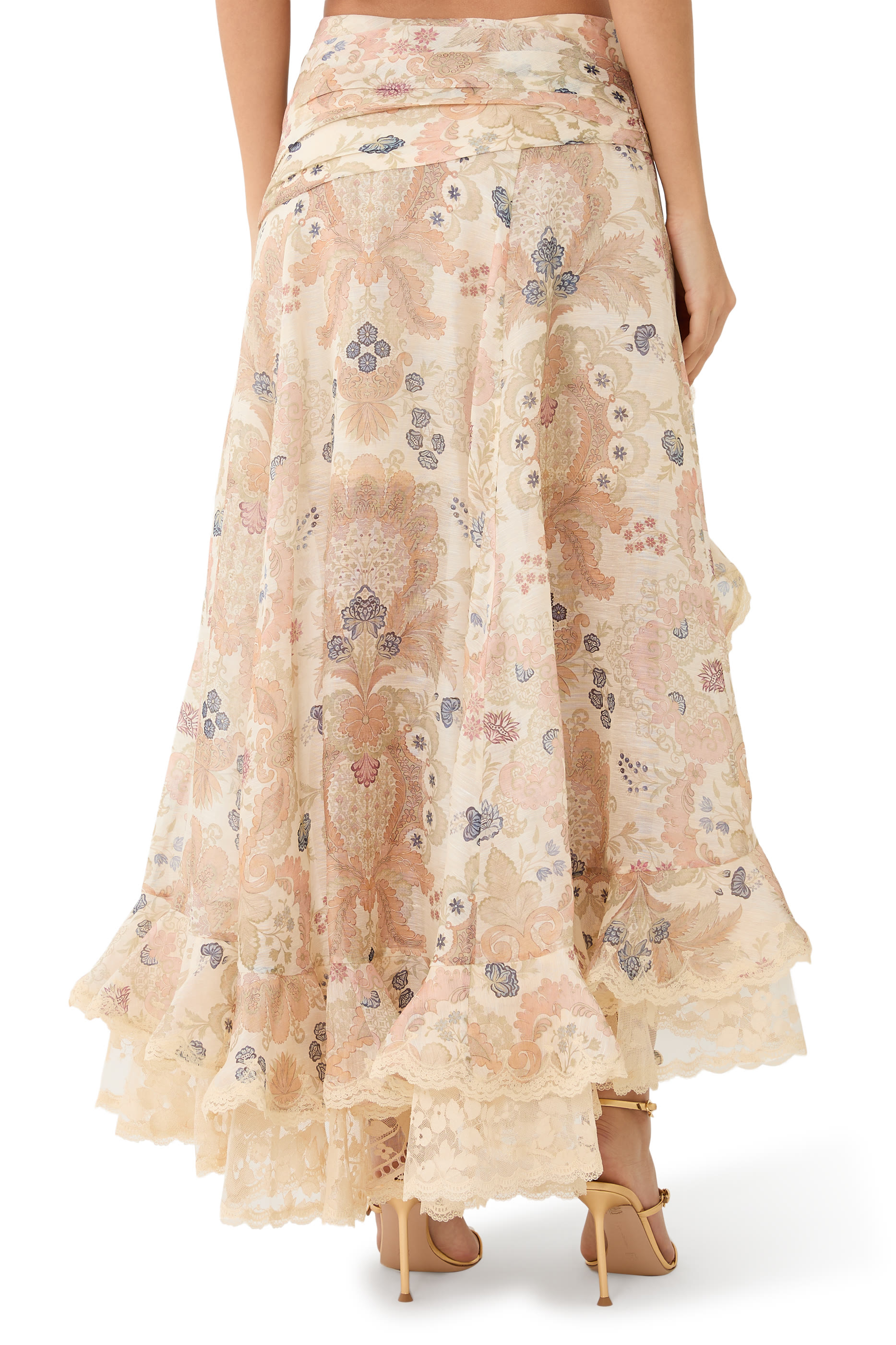 Rebellion Lace Maxi Skirt 