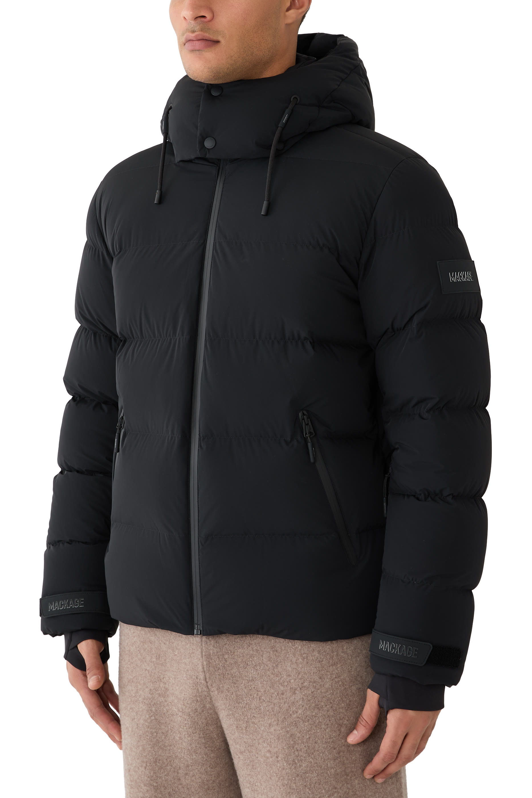 Samuel-Ski Medium Down Jacket with Hood 