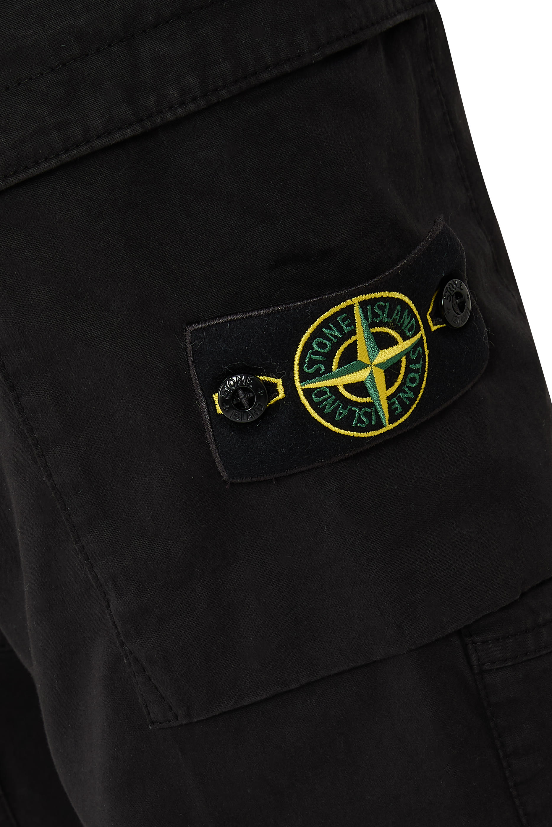Stretch Cotton-Wool Satin Jogger Pants