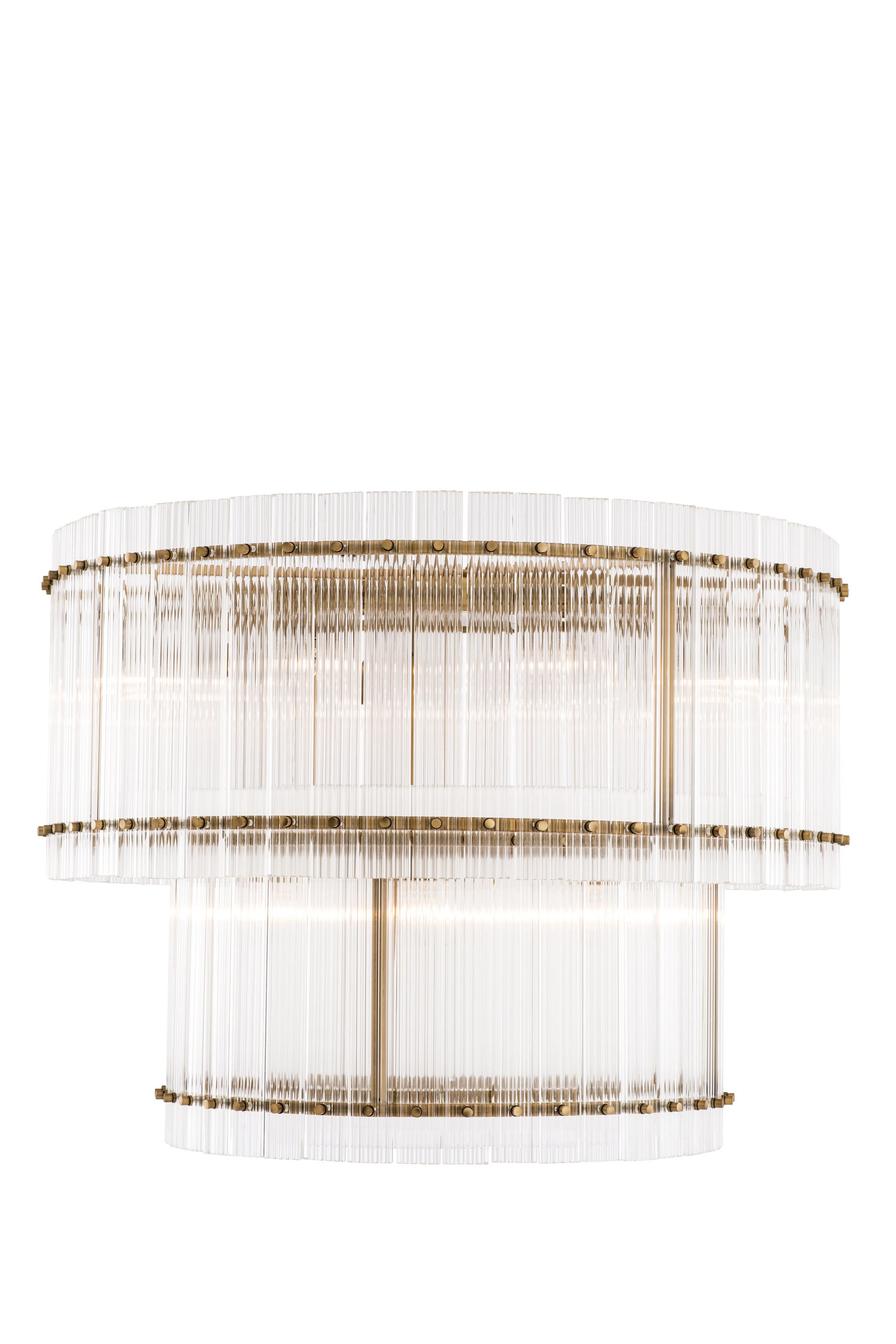 Large Ruby Chandelier