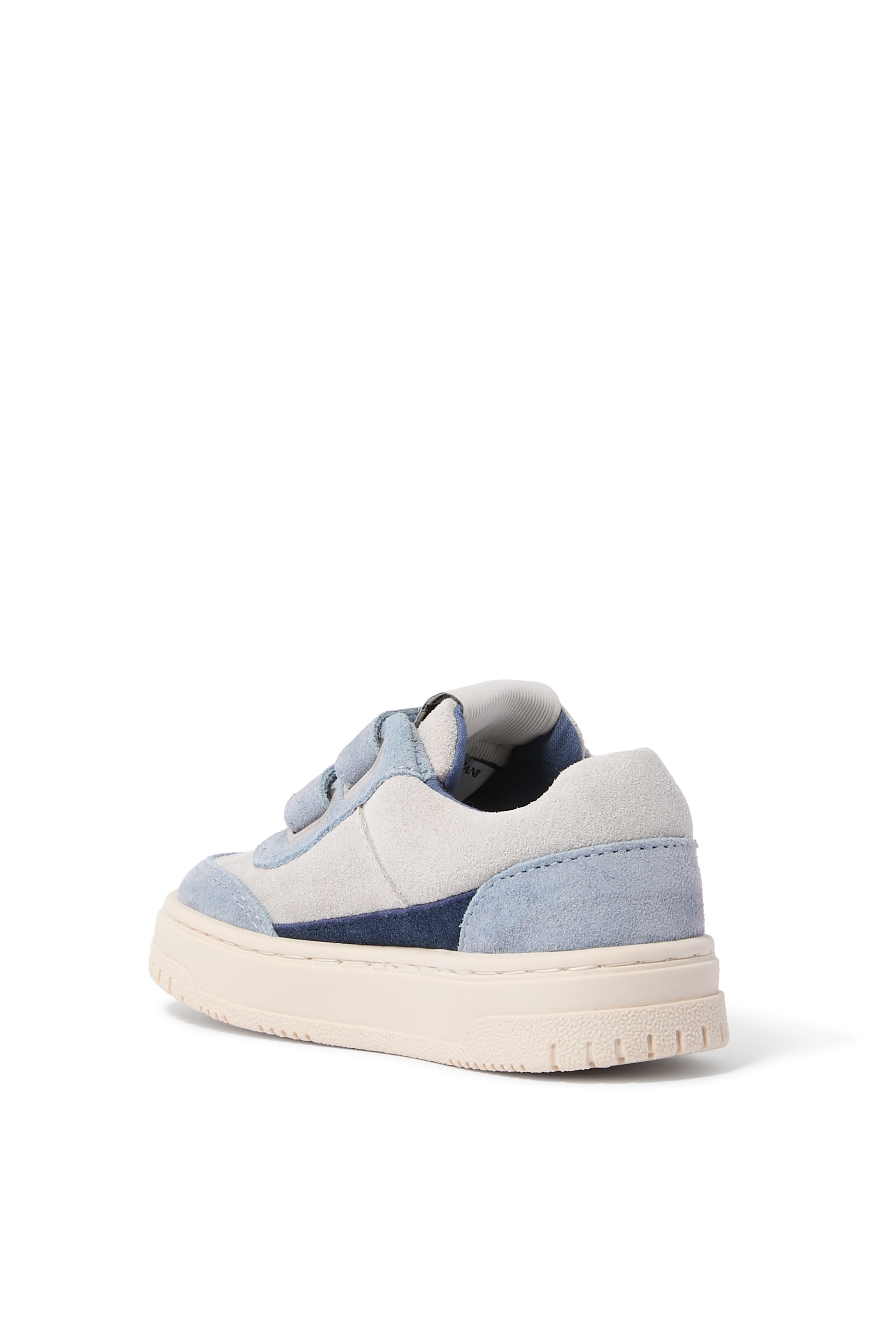 Kids Velcro Suede Sneakers